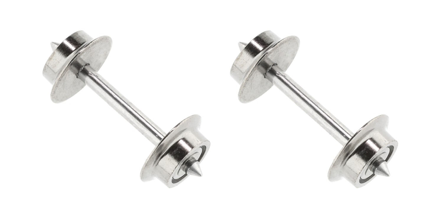 Roco 40184 H0 Radsatz AC, Ø 7,5 mm, Länge 24,75 mm (2er-Set) 