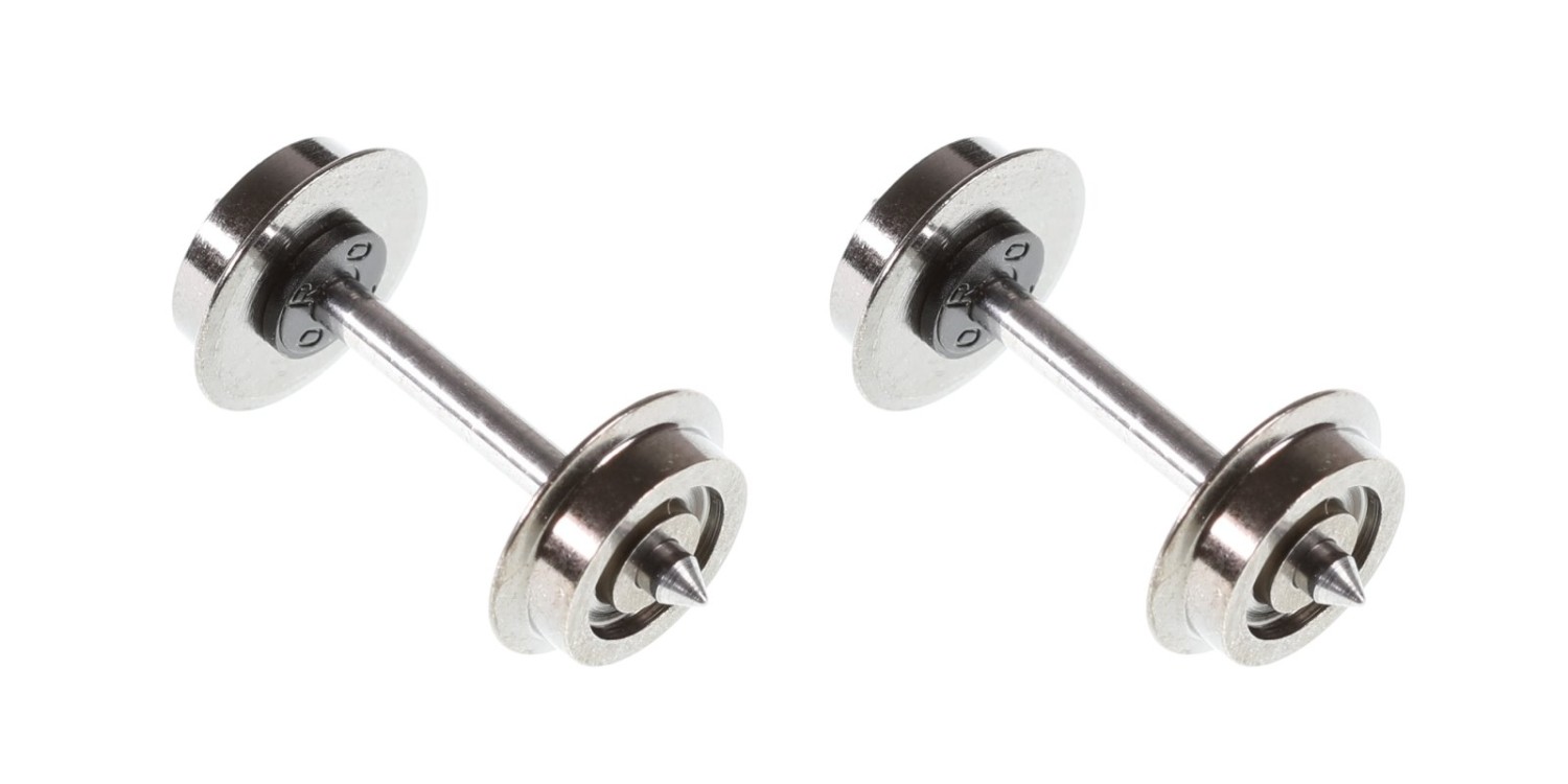Roco 40194 H0 Radsatz DC, Ø 9 mm, Länge 24,75 mm (2er-Set) 