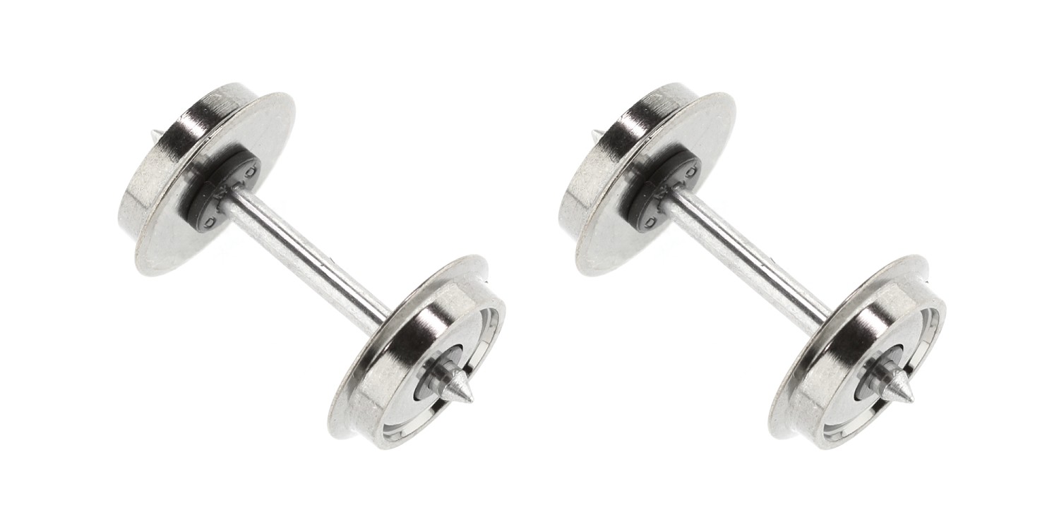 Roco 40199 H0 Radsatz DC, Ø 11 mm, 2er-Set 