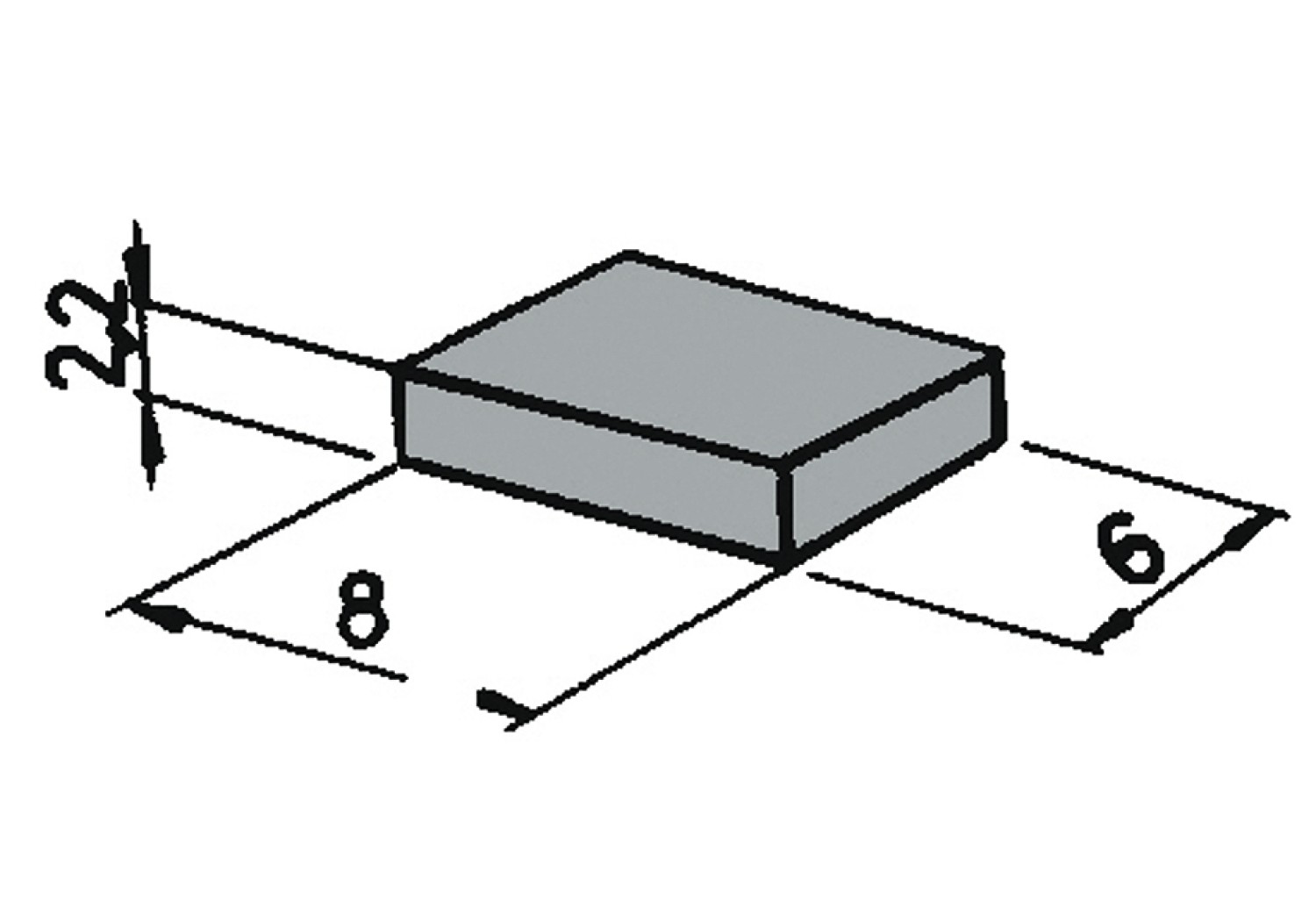 Roco 42256 H0 Magnete für Reed-Kontakte (6 Stück) 