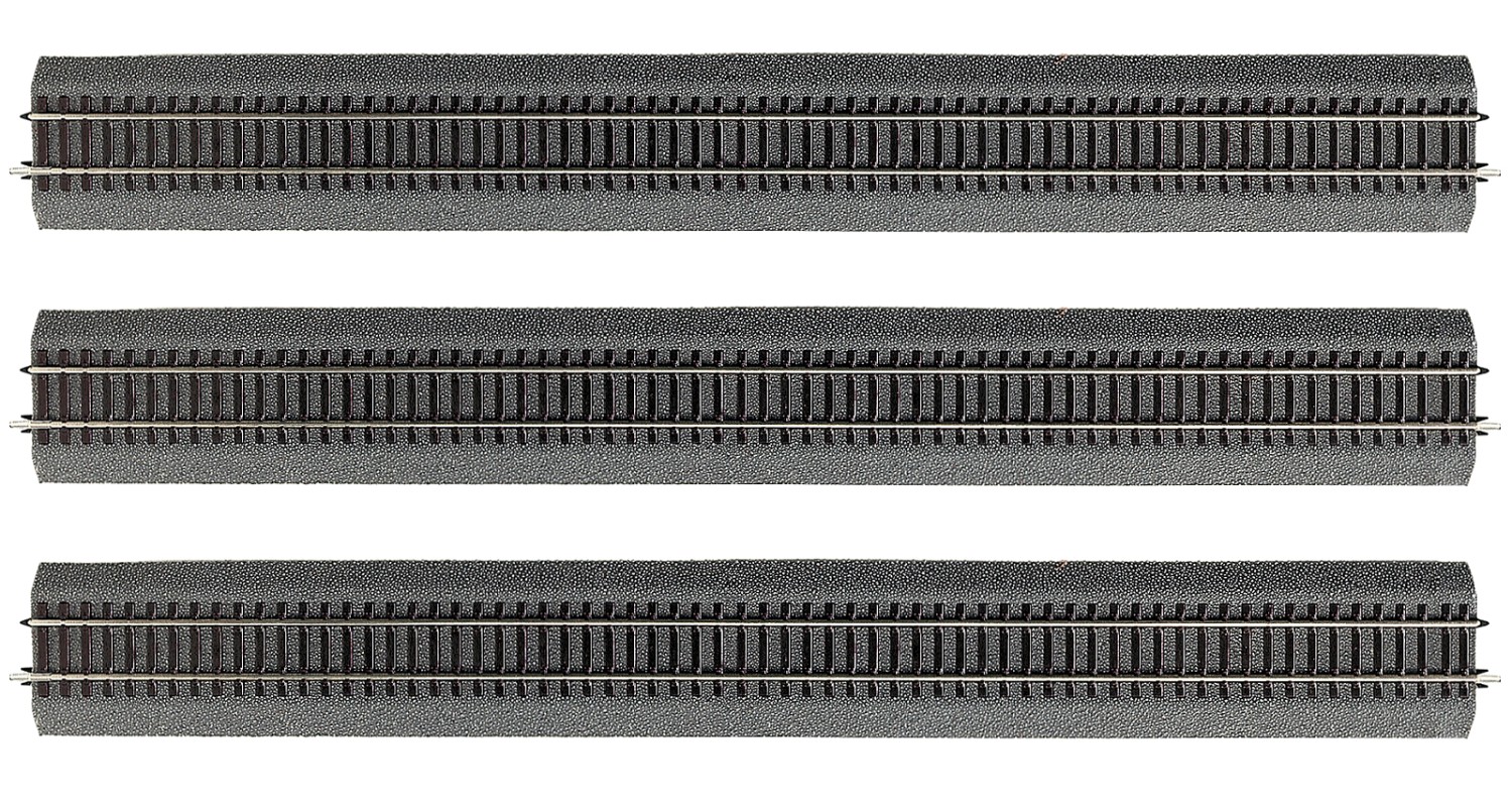 Roco 42506 H0 Gerades Gleis 920mm mit Bettung (3 Stück) 