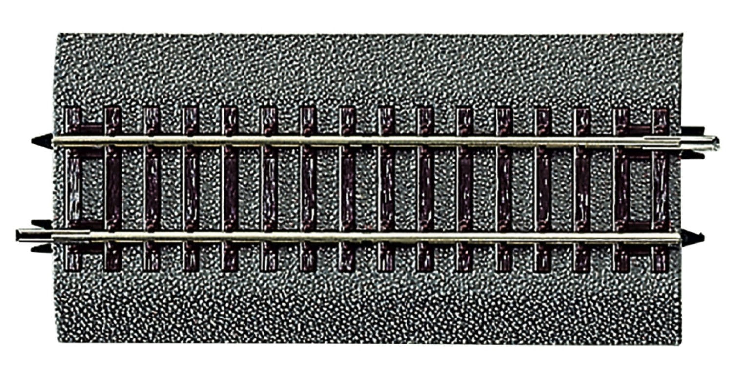 Roco 42511 H0 Gerades Gleis 119mm mit Bettung 