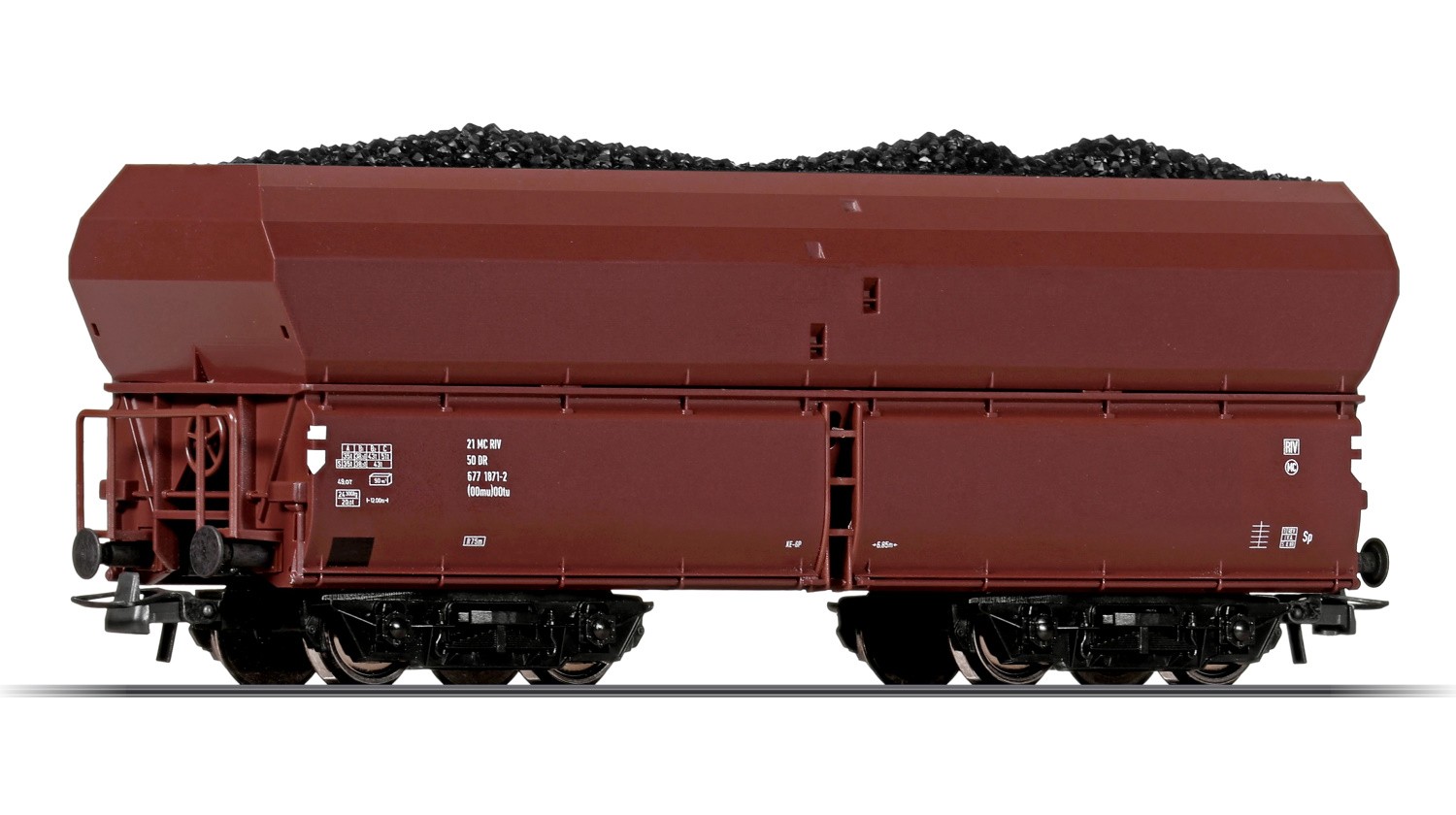 Roco 56333 H0 Selbstentladewagen, DR 