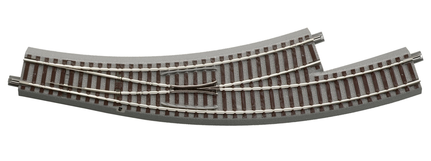 Roco 61154 H0 geoLine Bogenweiche links R3/4 
