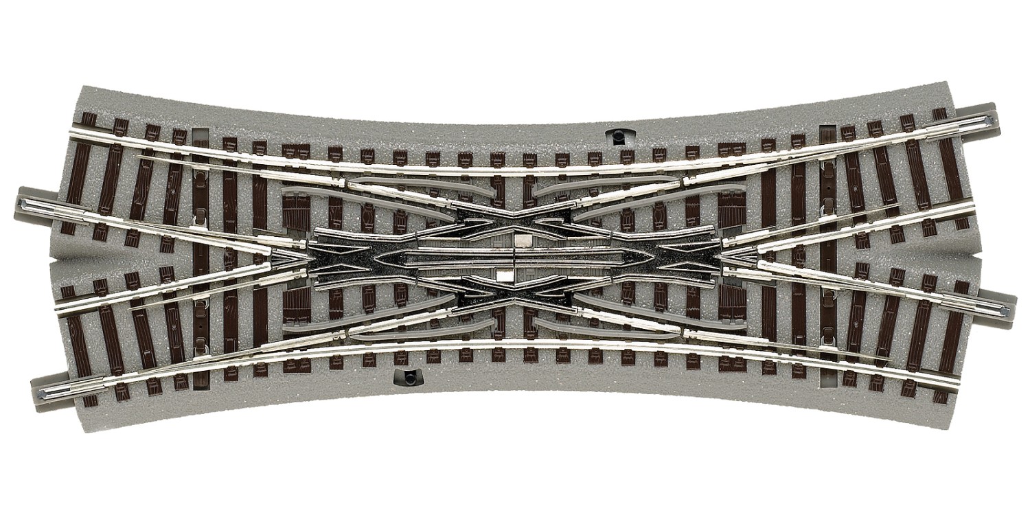 Roco 61164 H0 geoLine Doppelkreuzungsweiche 