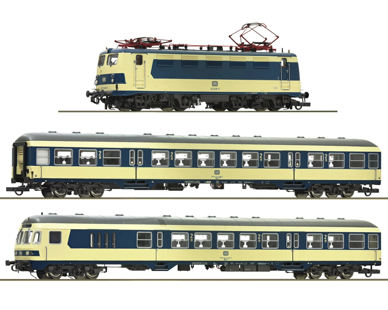 Roco 61484 H0 Zugset Karlsruher Zug, DB "Digital+Sound" 