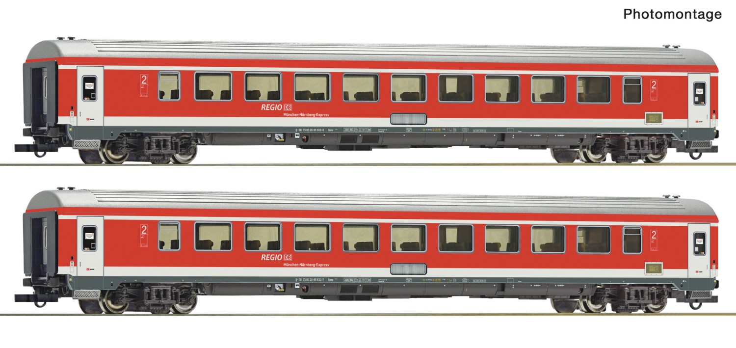 Roco 6200097 H0 München-Nürnberg-Express, DB AG 2er-Set 