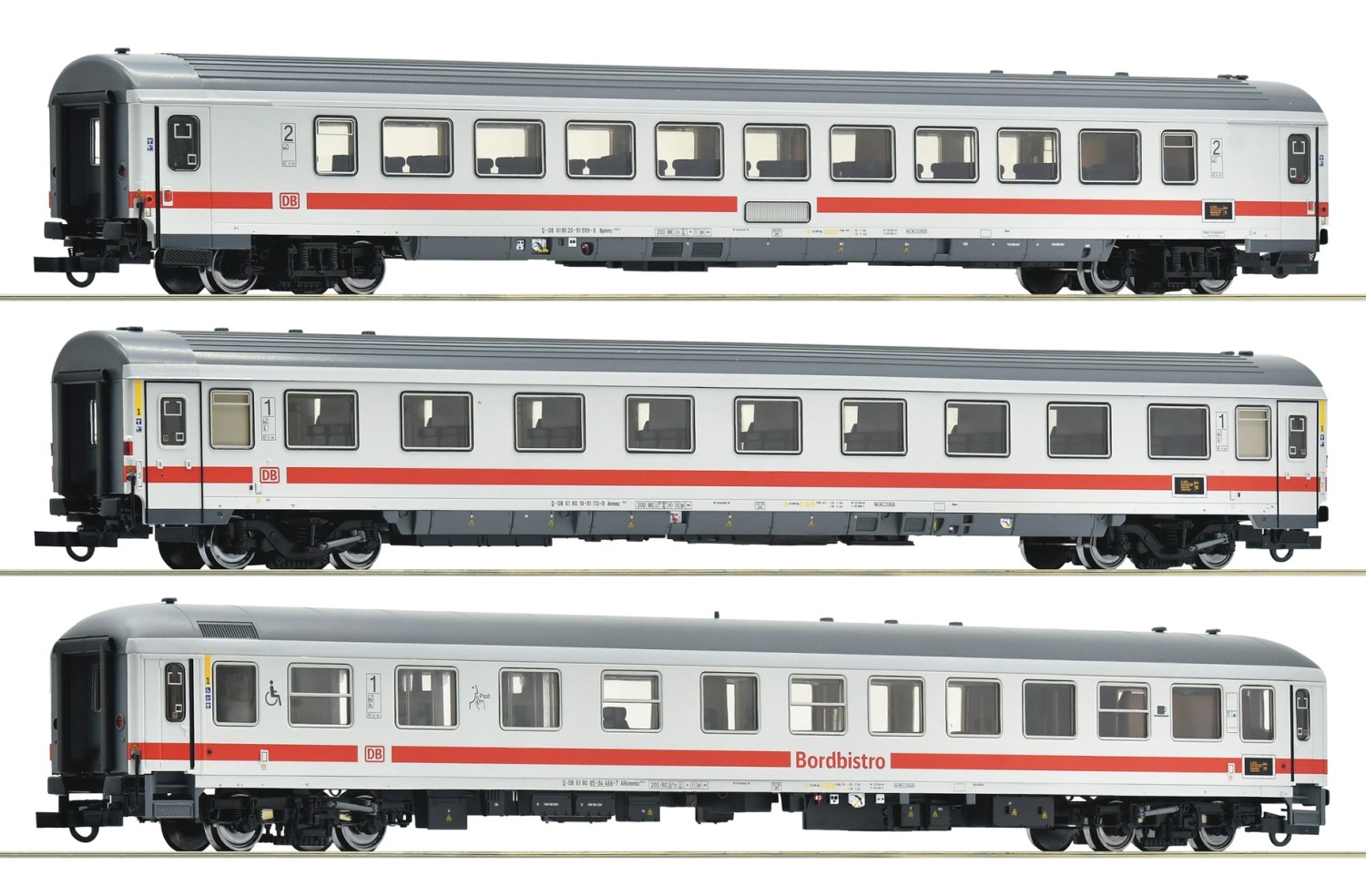 Roco 6200184 H0 Intercity-Wagen IC 2013 „Allgäu“, DB AG 3er-Set