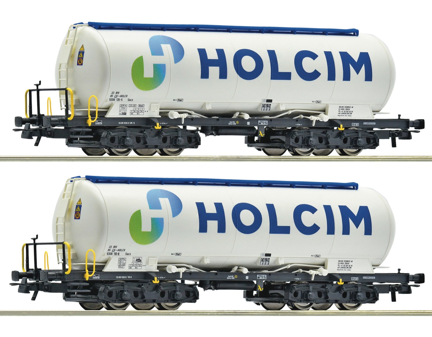 Roco 6600233 H0 Silowagen, Holcim 2er-Set 