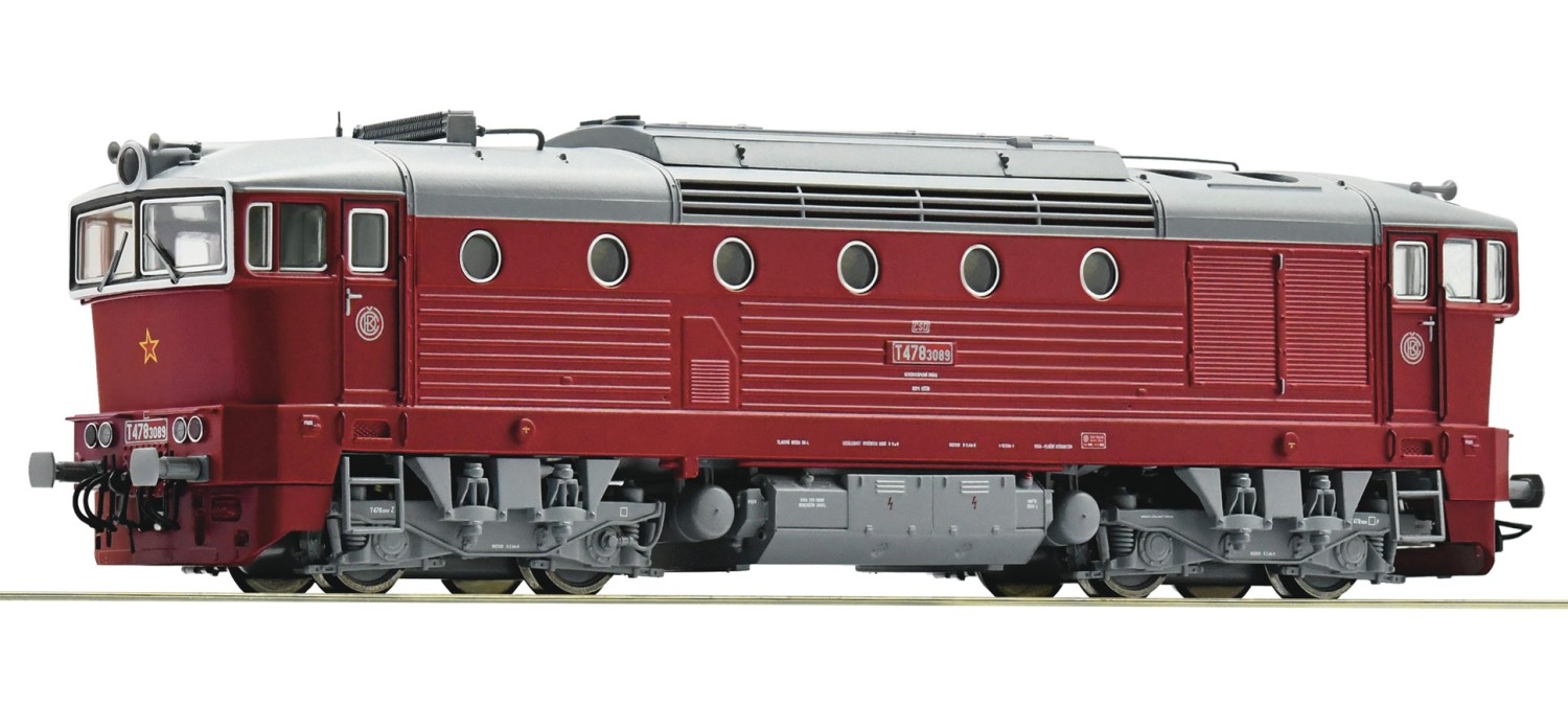 Roco 71021 H0 Diesellok T 478.3089, CSD "Digital+Sound" 