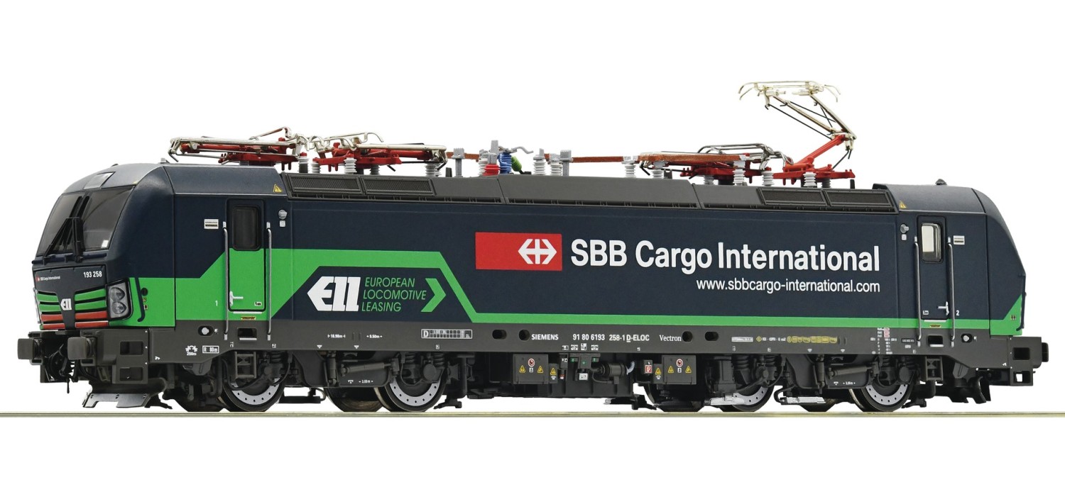 Roco 79955 H0 E-Lok BR 193 258-1, SBB Cargo International "Digital+Sound" für AC~ Wechselstrom