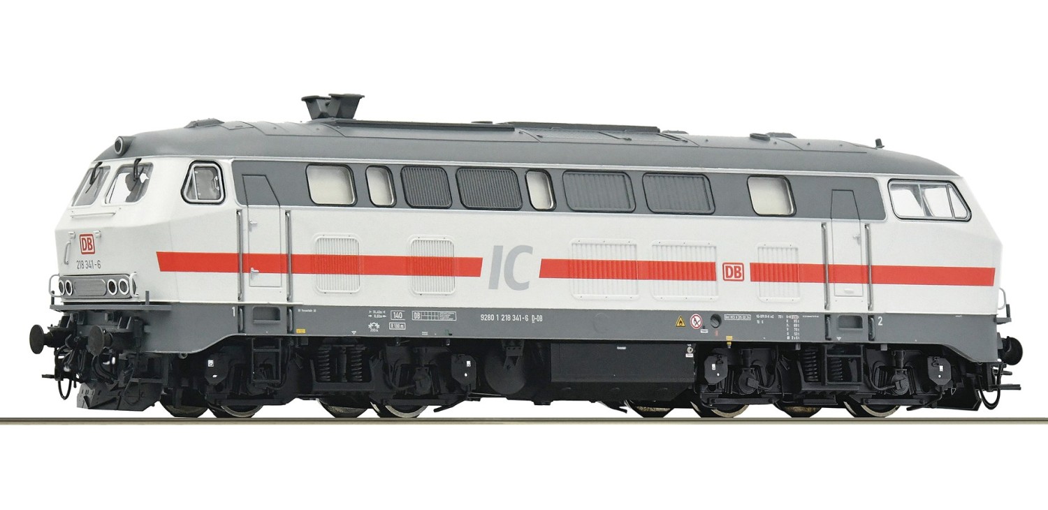 Roco 7310035 H0 Diesellok BR 218 341-6, DB AG, IC-Lackierung "Digital+Sound"