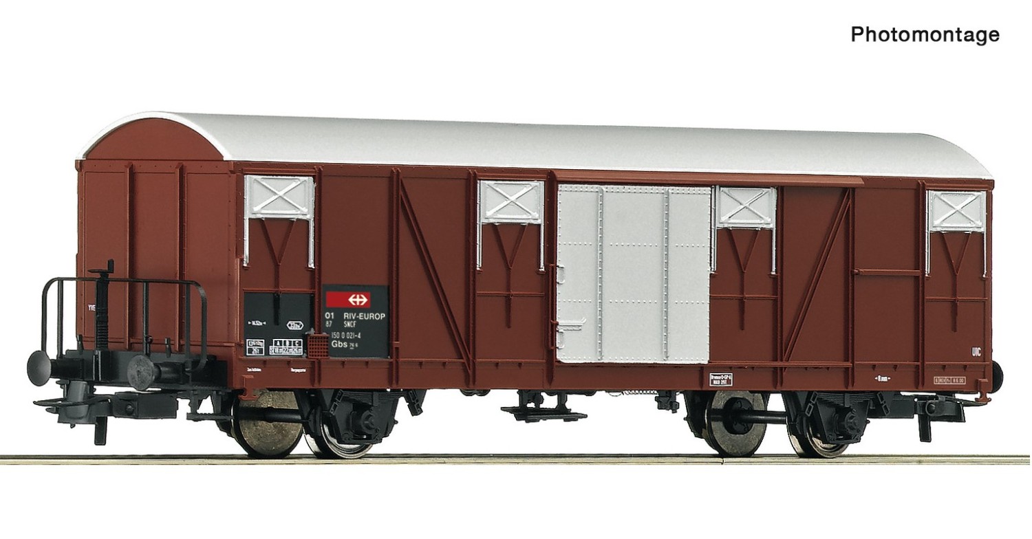 Roco 76661 H0 Gedeckter Güterwagen, SNCF 