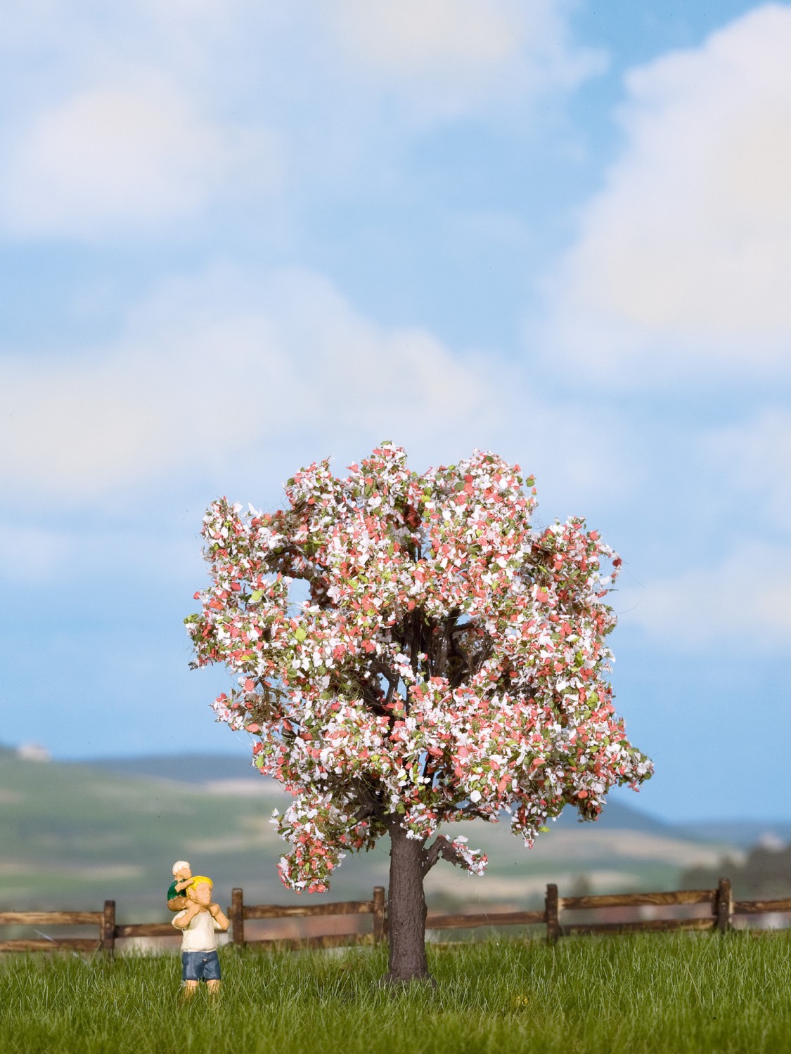 NOCH 21570 H0/TT/N Obstbaum blühend, 7,5 cm hoch 