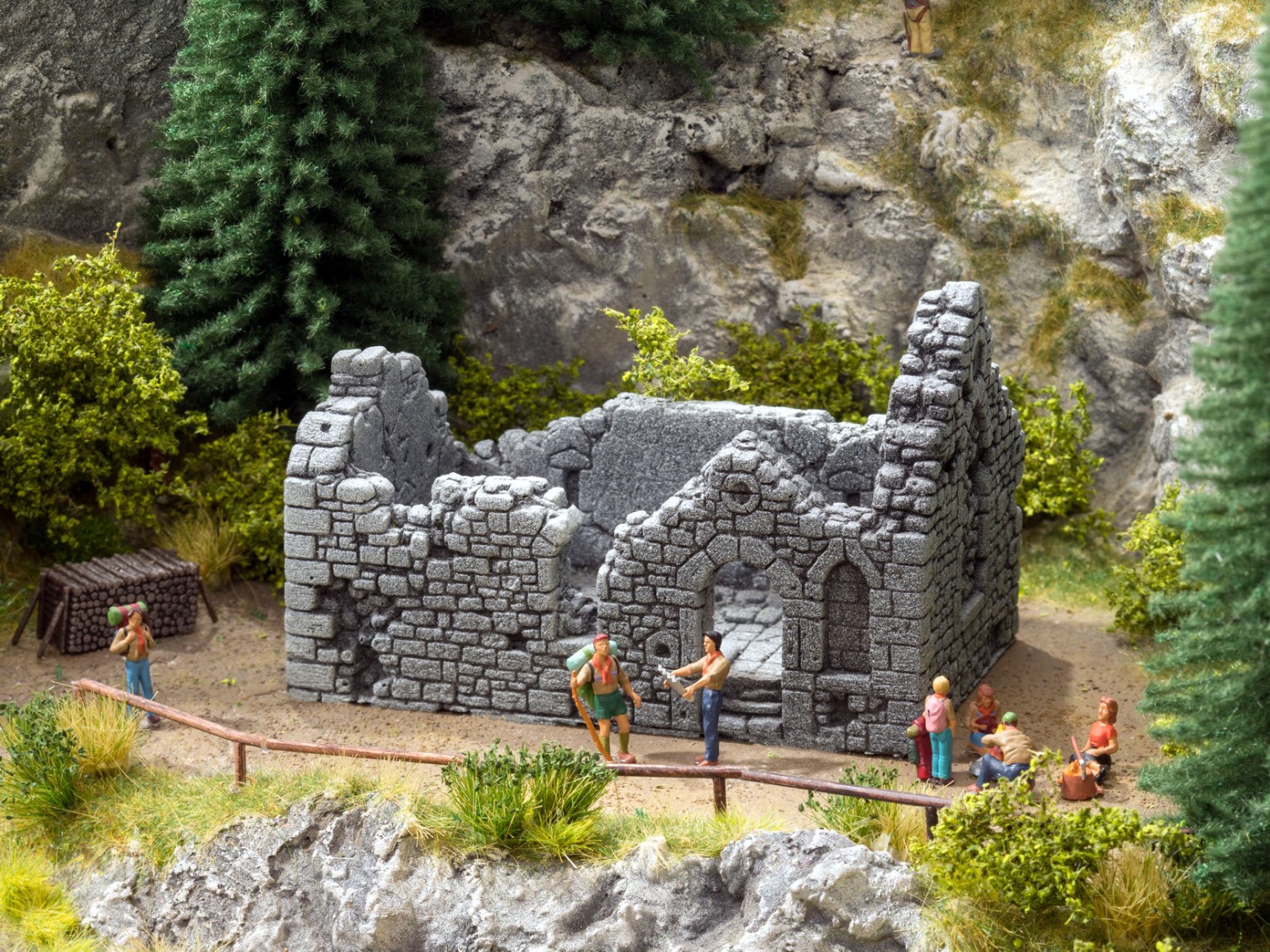 NOCH 58611 H0 Kapellenruine 