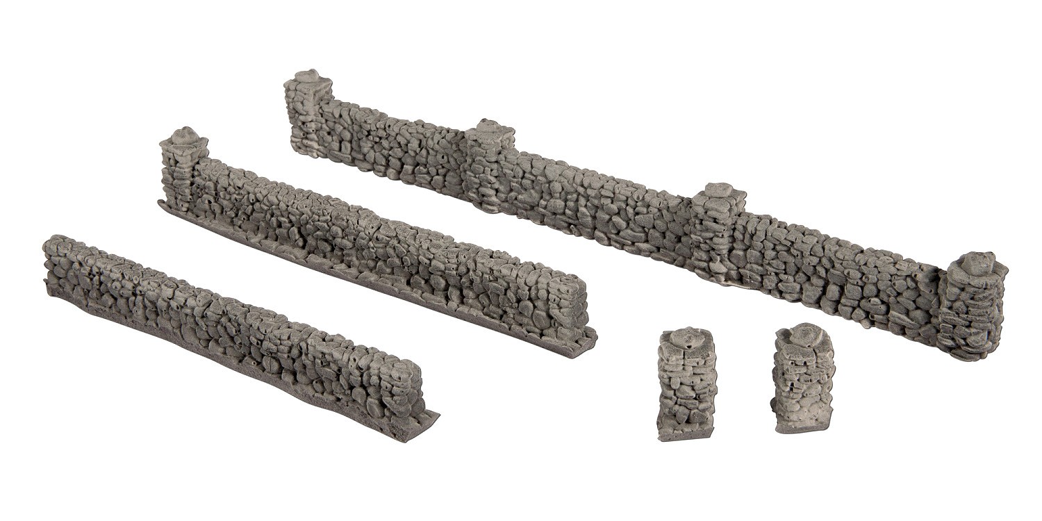 NOCH 58281 H0 Mauern aus Basalt 