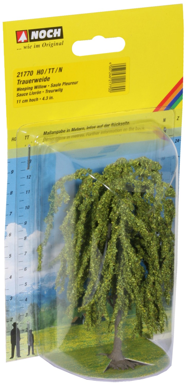 NOCH 21770 H0/TT/N Trauerweide, 11 cm hoch 