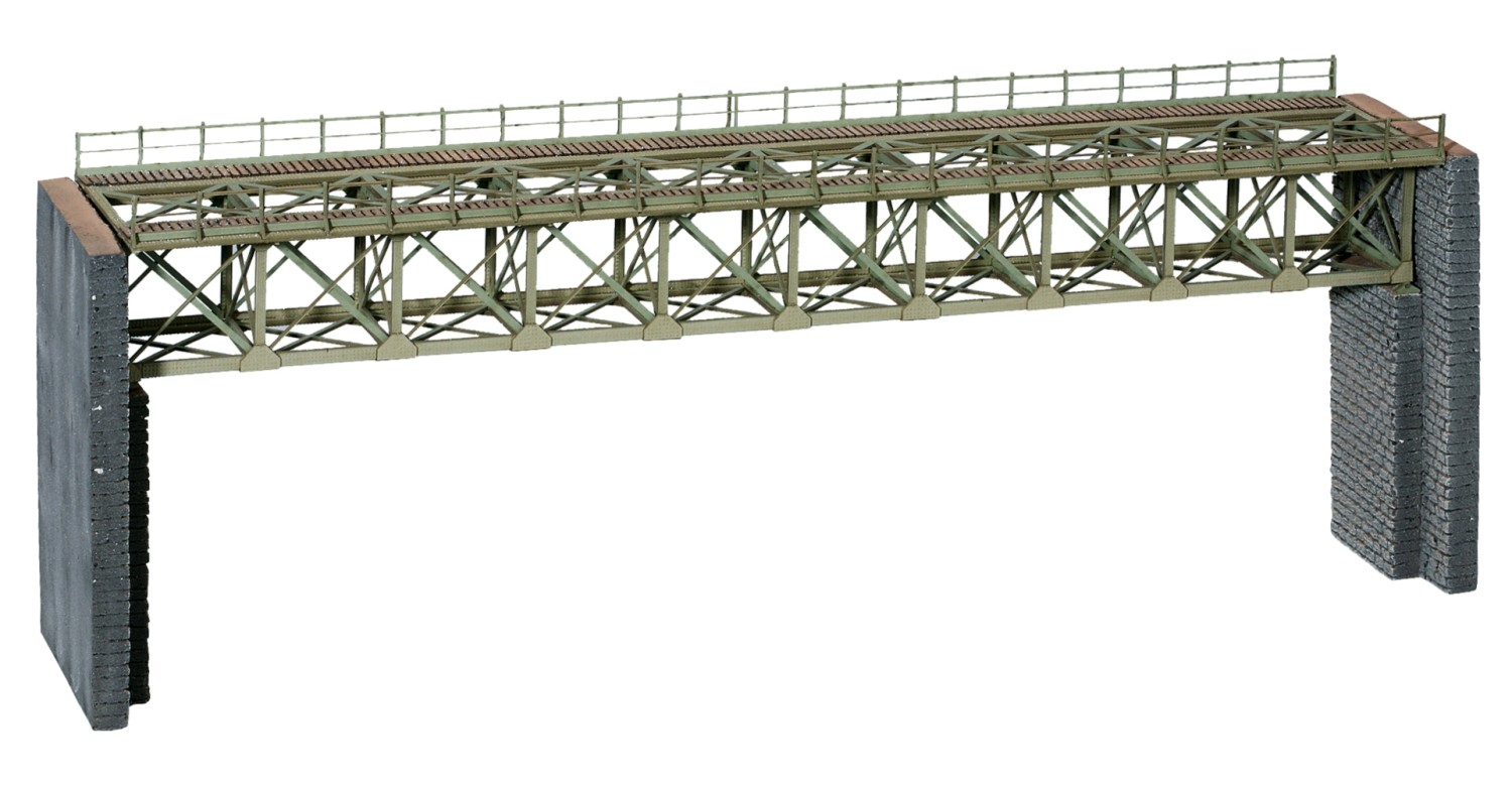 NOCH 67020 H0 Stahlbrücke, 37,2 cm lang 