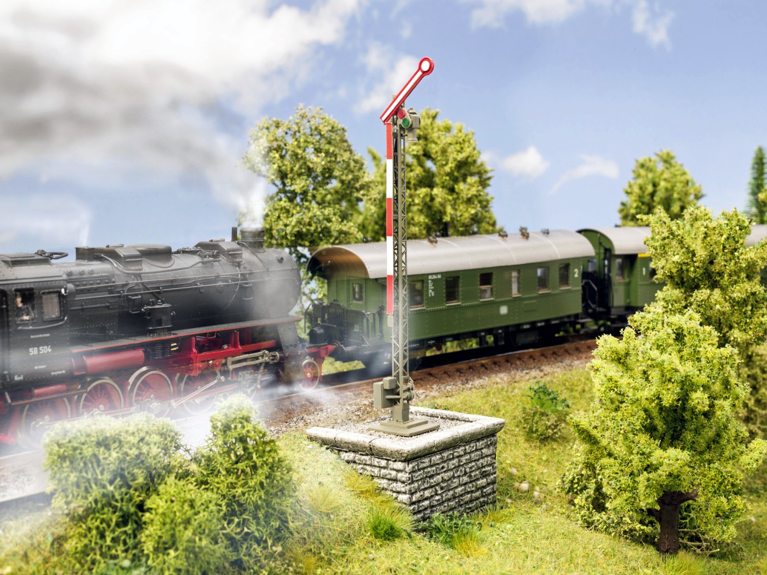 NOCH 58304 H0 Signalsockel klein, 2 Stück 