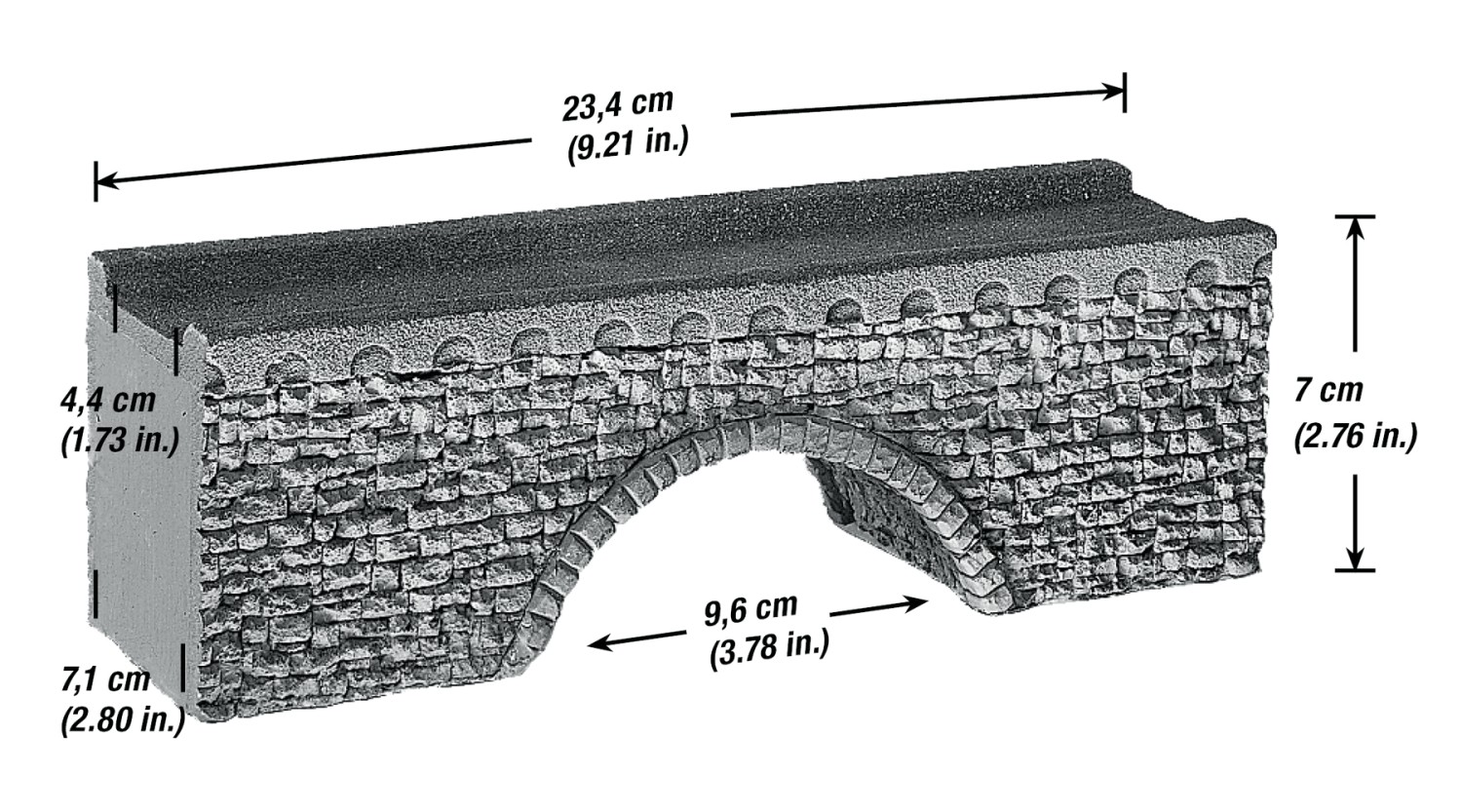 NOCH 58690 H0 Achtobel-Brücke 