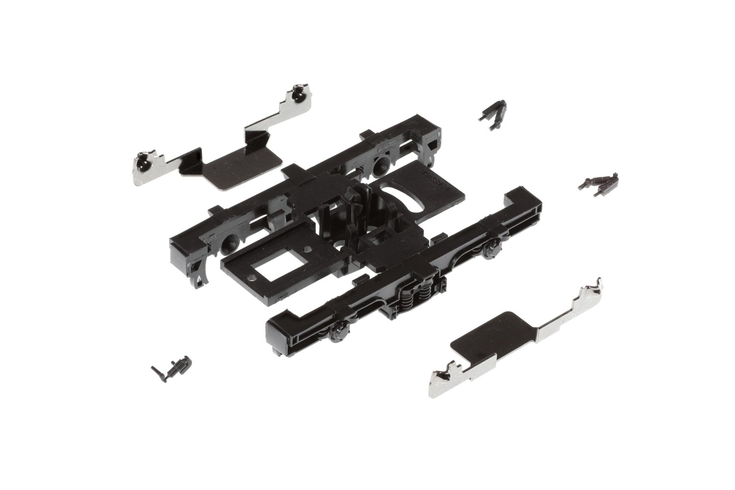 Roco 146637 H0 Drehgestell-Blende mit Achslager, graubraun 