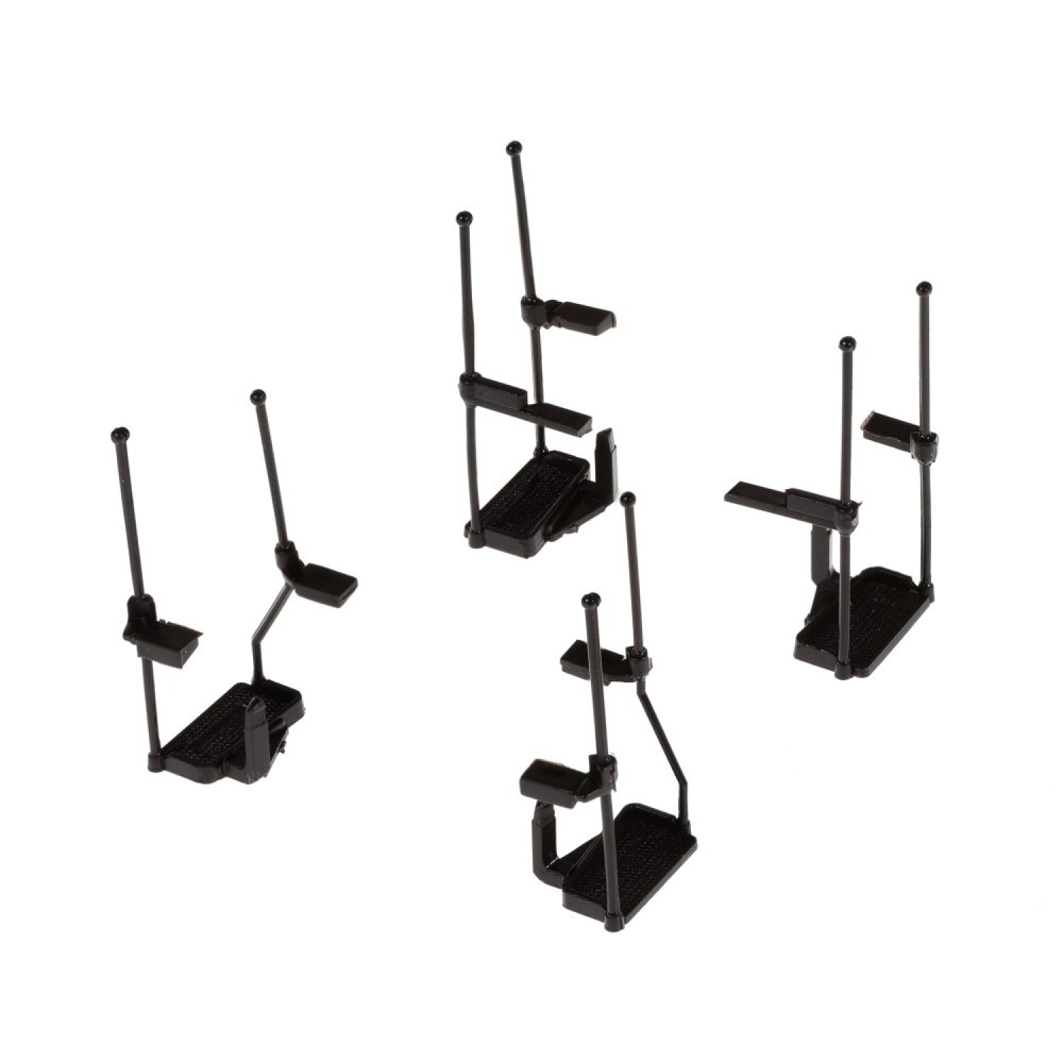 Roco 97847 Aufstiegssatz 4-tlg. graubraun 