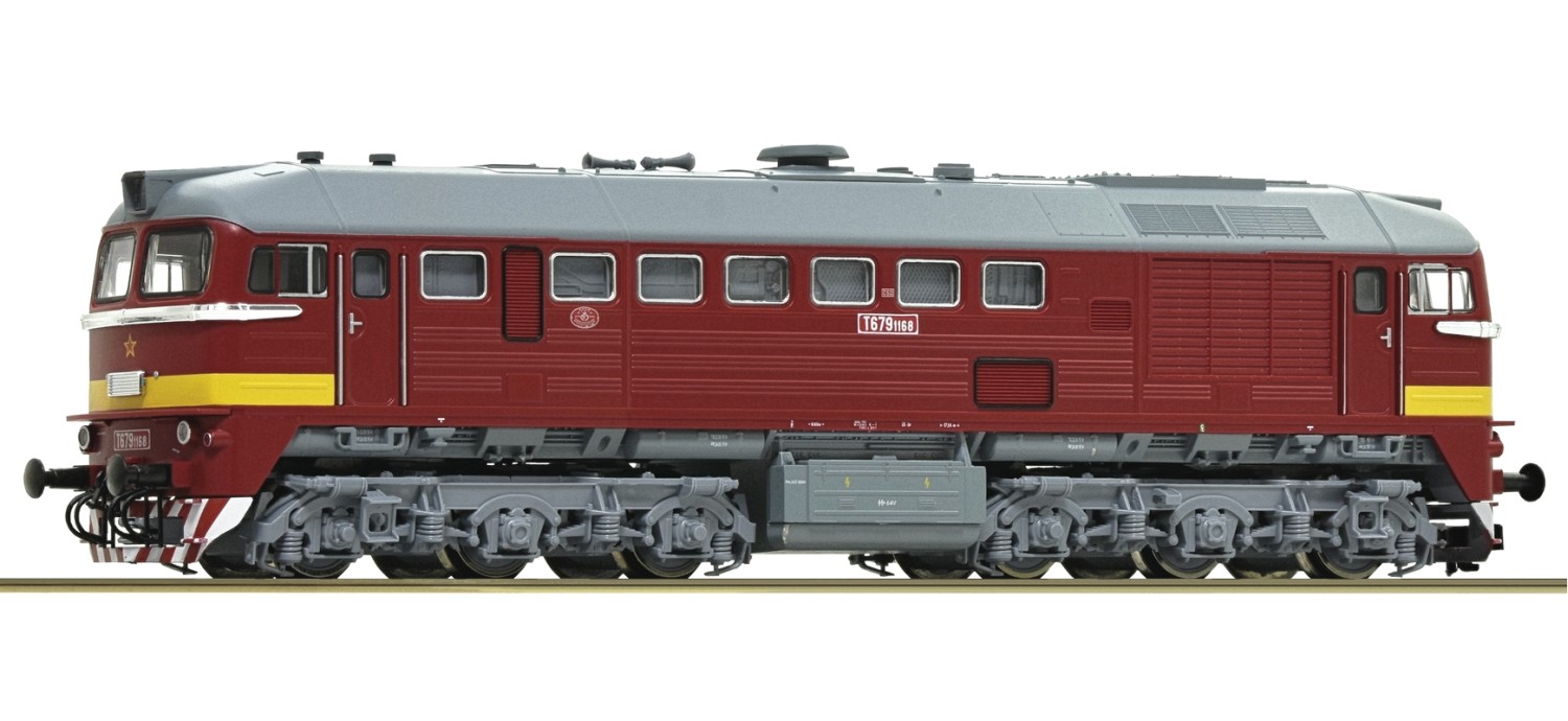 Roco 36521 TT Diesellok Rh T 679.1, CSD "Digital+Sound" 