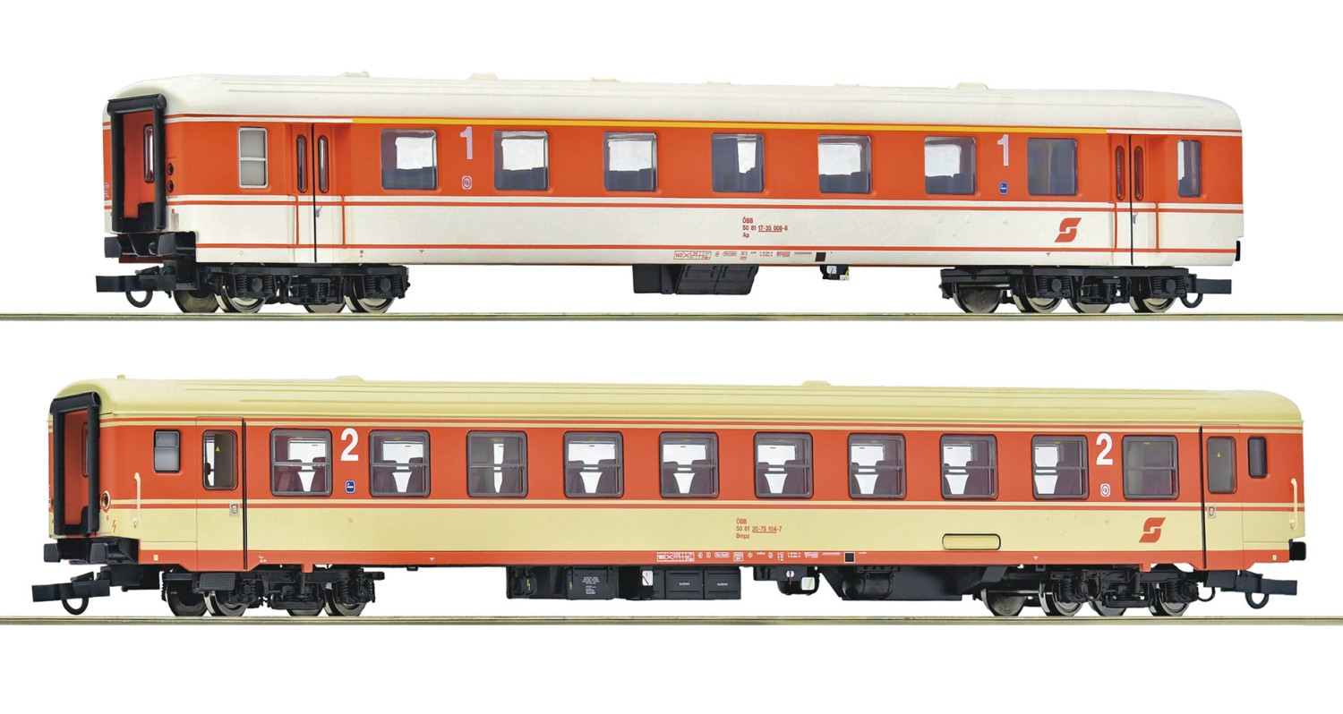 Roco 6200078 H0 Schnellzugwagen „Arlberg-Express“, ÖBB 2er-Set