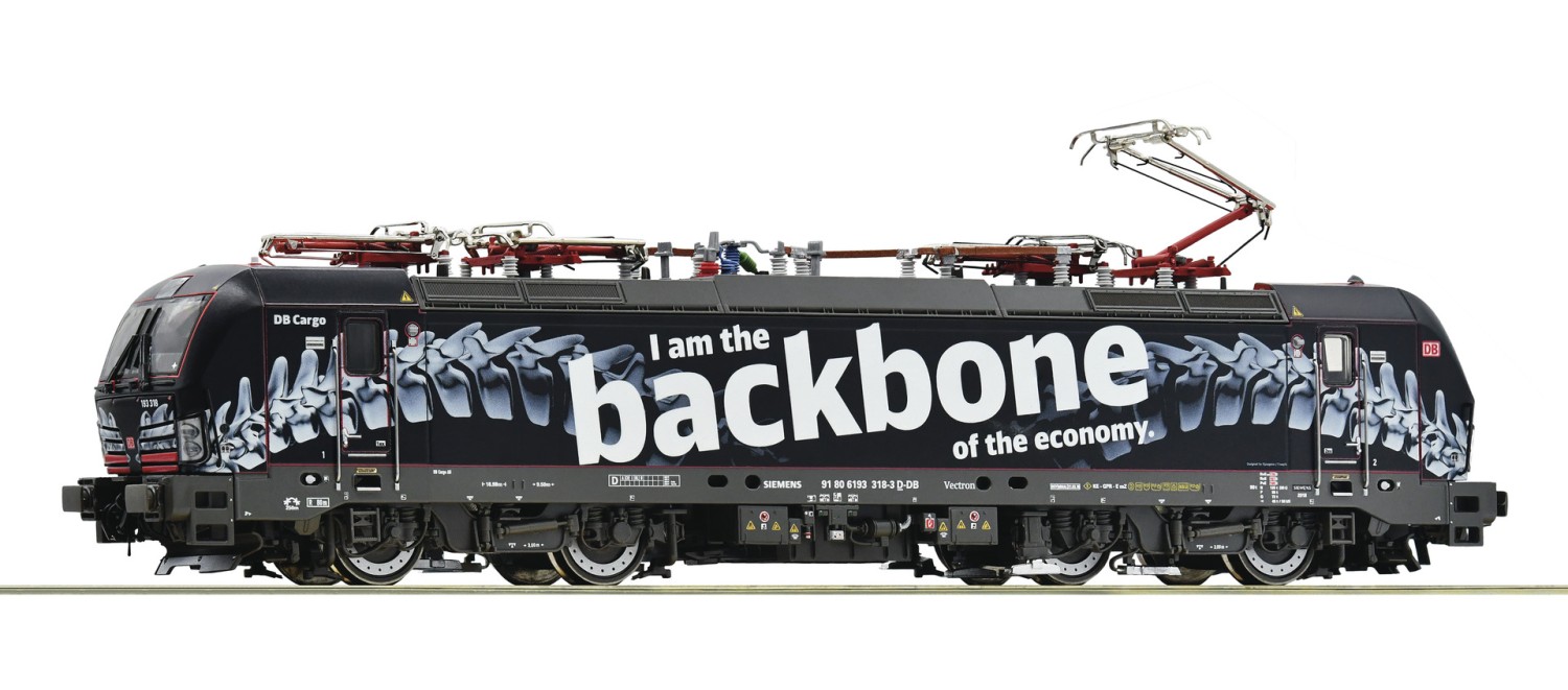 Roco 70316 H0 E-Lok 193 318-3, DB AG Backbone "Digital+ Sound"