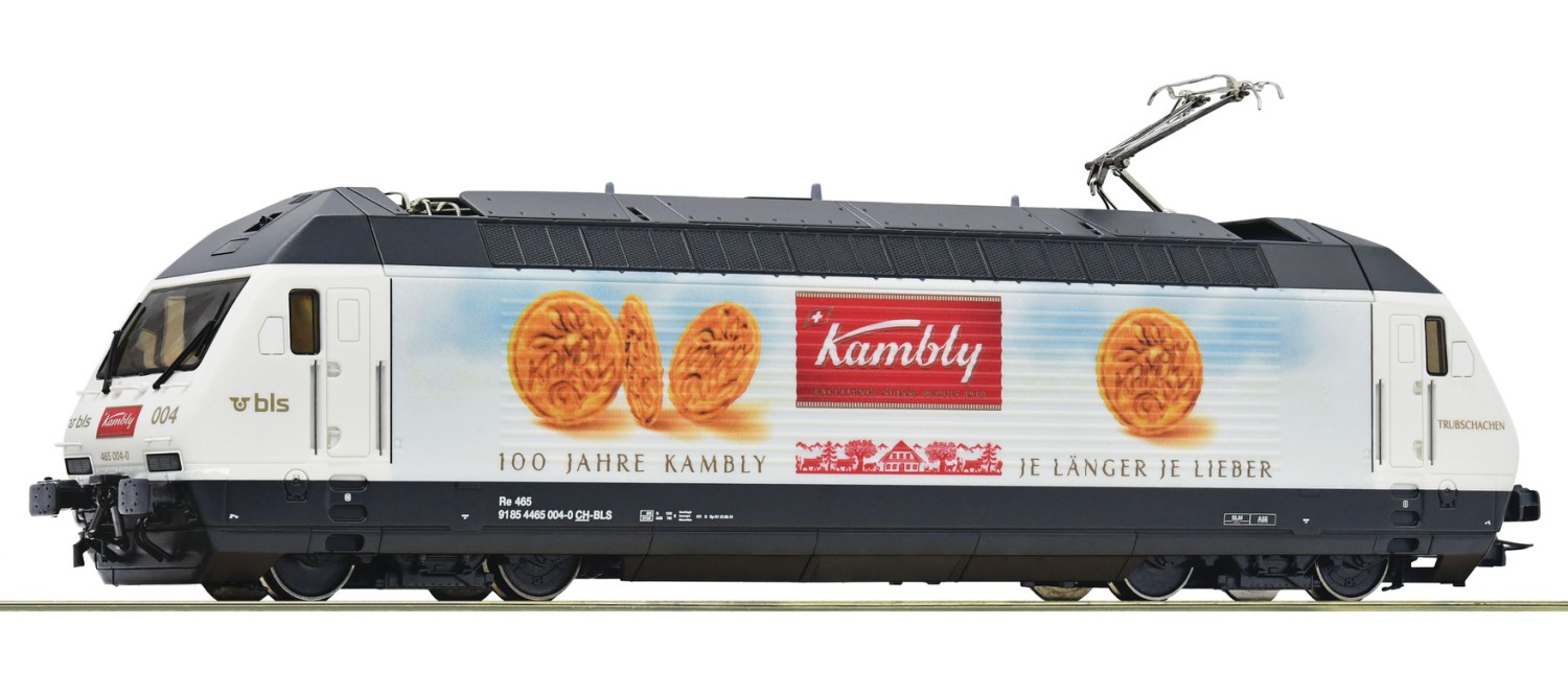 Roco 78691 H0 E-Lok Re 465 004-0, BLS "Digital+Sound" für AC~ Wechselstrom