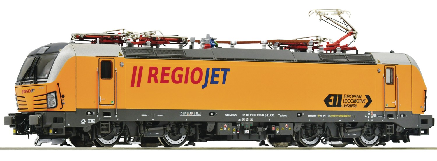 Roco 73217 H0 E-Lok BR 193, Regiojet "Digital+Sound" 