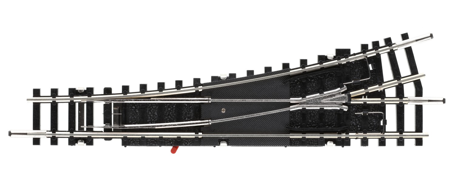 Minitrix 14938 N Handweiche links 15° 