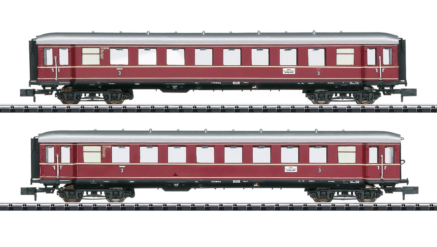Minitrix 15406 N Eilzugwagen, DB 2er-Set 