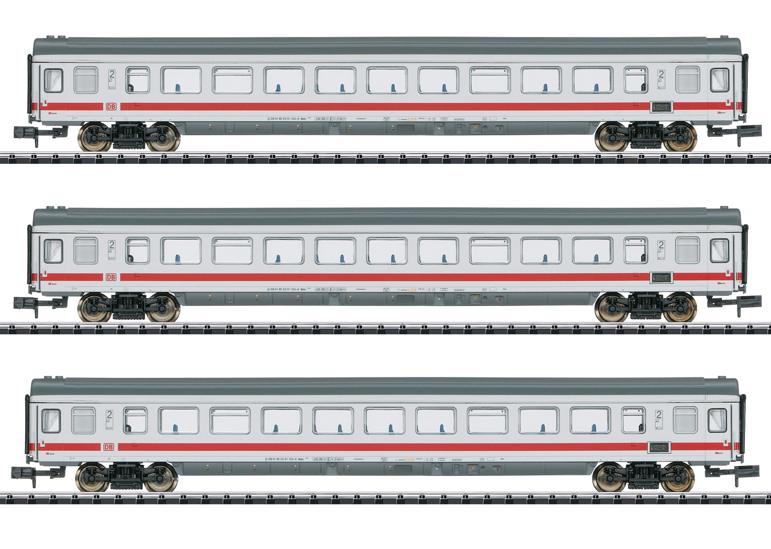 Minitrix 18216 N IC-Schnellzugwagen, DB AG 3er-Set 