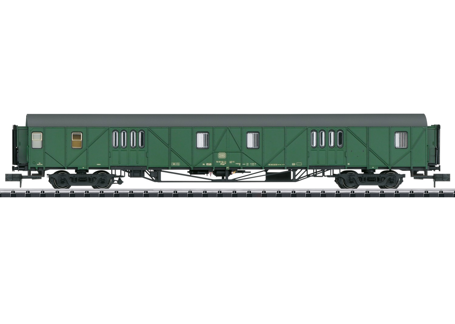 Minitrix 18432 N Gepäckwagen Bauart MDyg, DB 