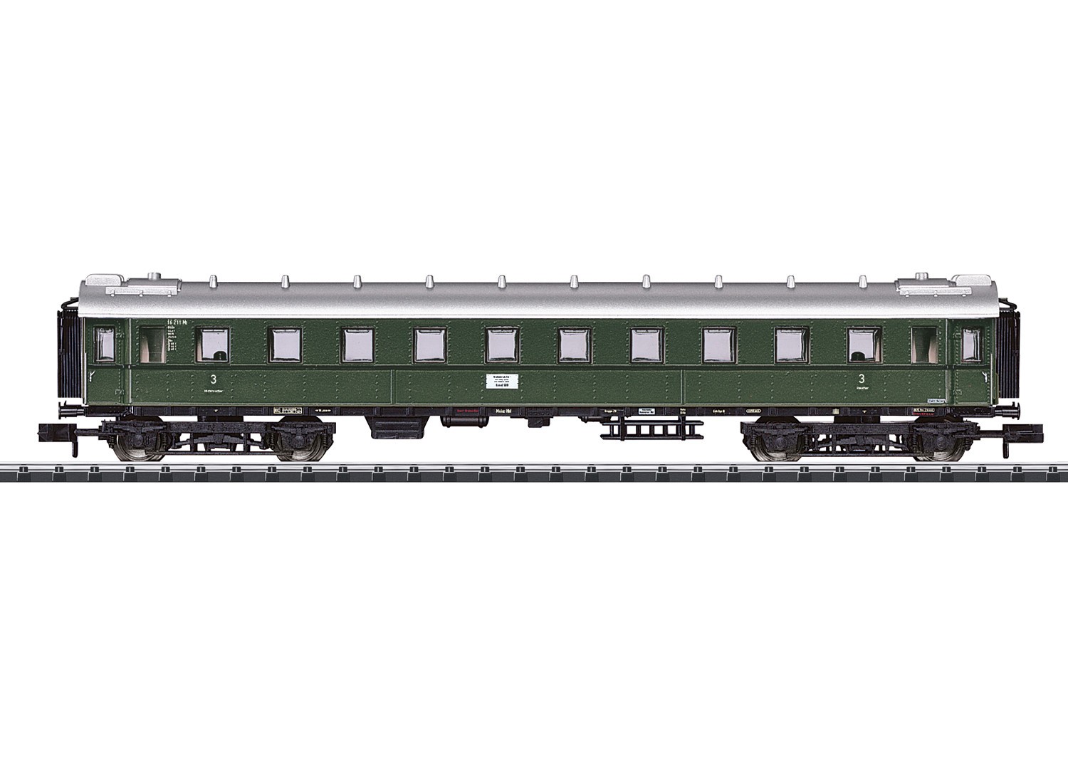 Minitrix 18487 N Schnellzugwagen 3. Klasse, DB 