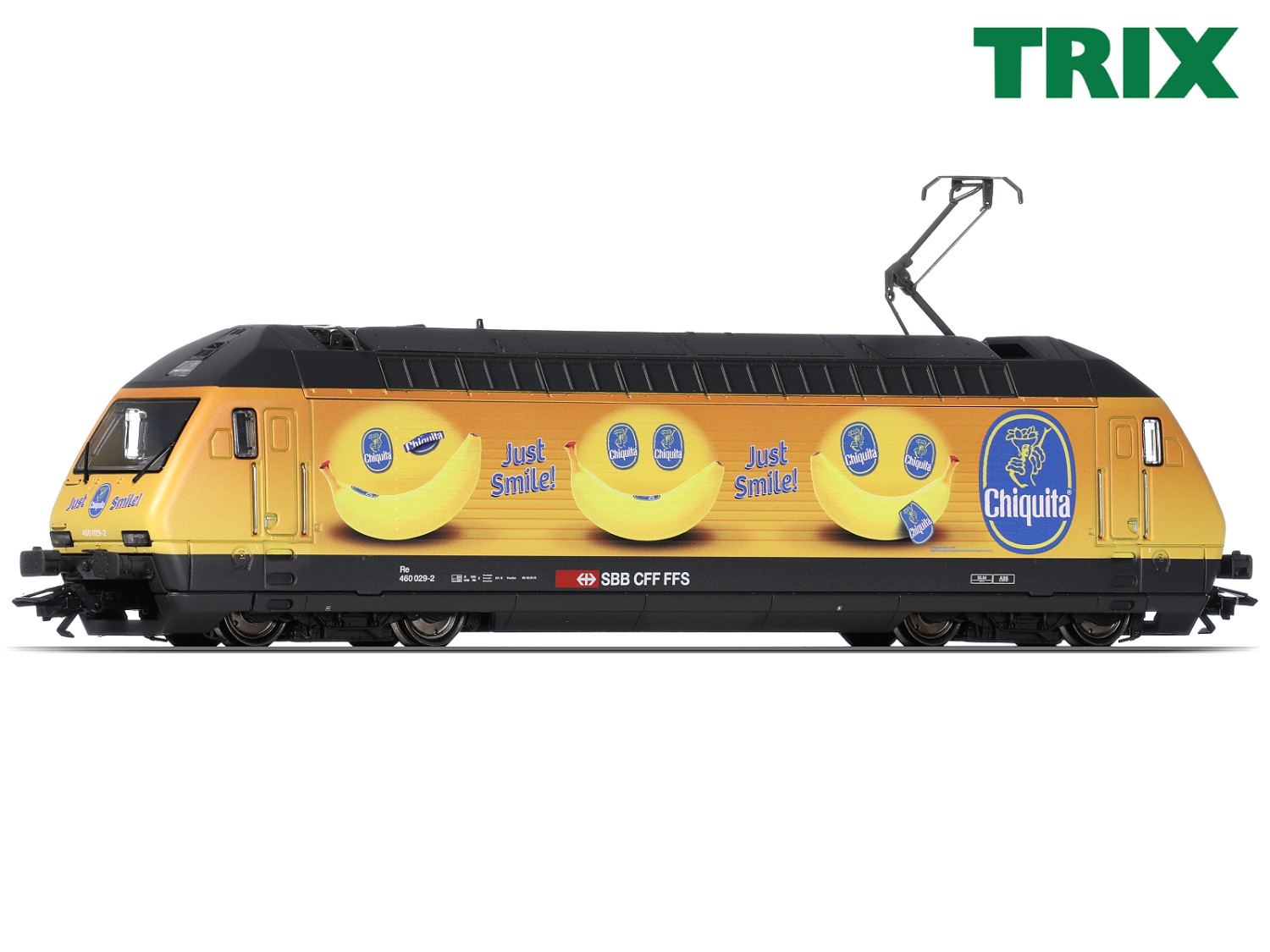 Trix 22943 H0 E-Lok Re 460 Chiquita SBB "Digital+Sound" 