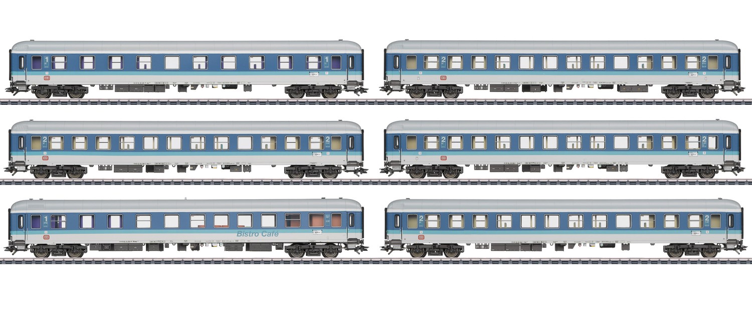Trix 23200 H0 Schnellzugwagen IR, DB 6er-Set 