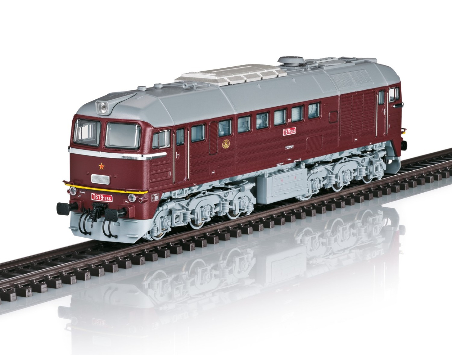 Trix 25202 H0 Diesellok T 679.1266, CSD "Digital+Sound" 