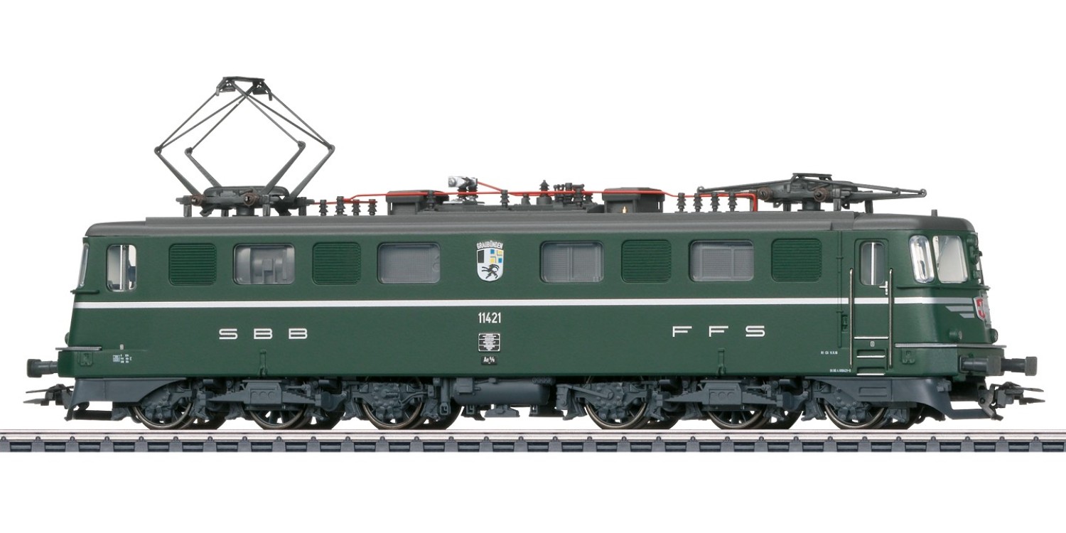 Trix 25666 H0 E-Lok Ae 6/6 als Museumslok, SBB Historic "Digital+Sound"