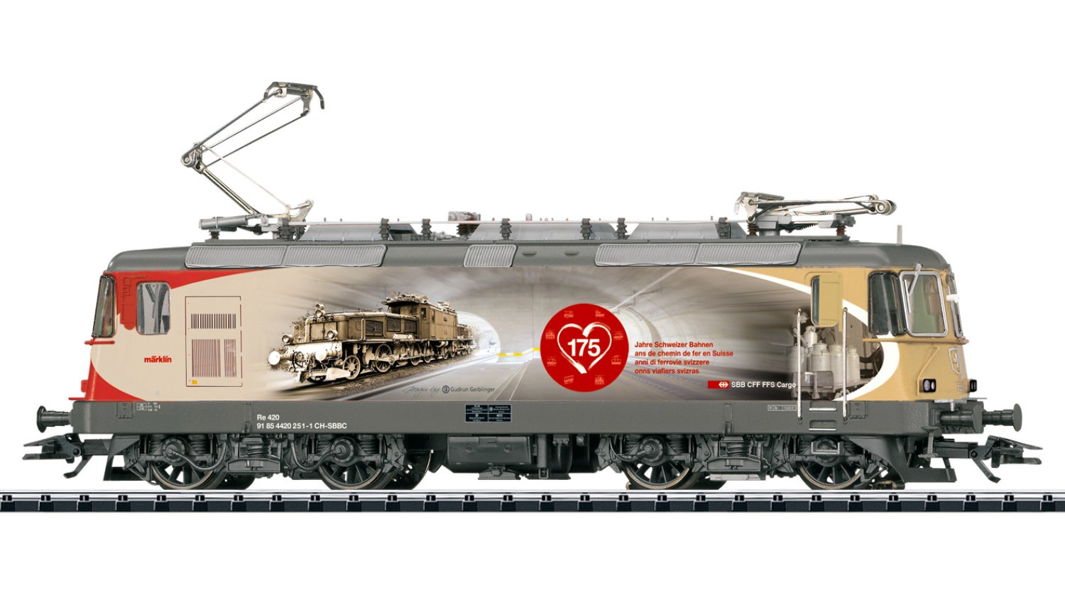 Trix 25875 H0 E-Lok Re 420, SBB "Digital+Sound" 
