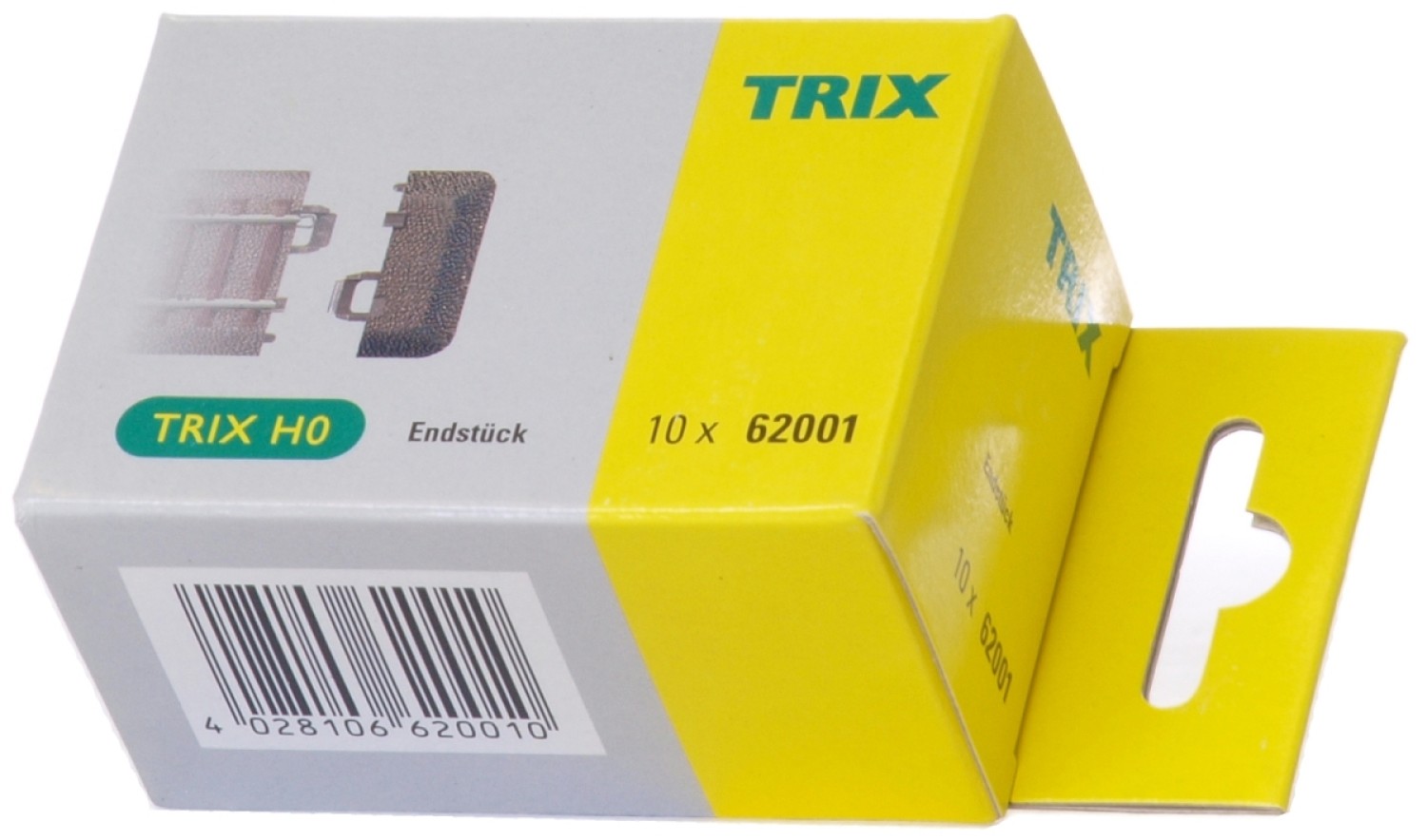 Trix 62001 H0 Gleisböschung Endstück C-Gleis (10 Stück) 