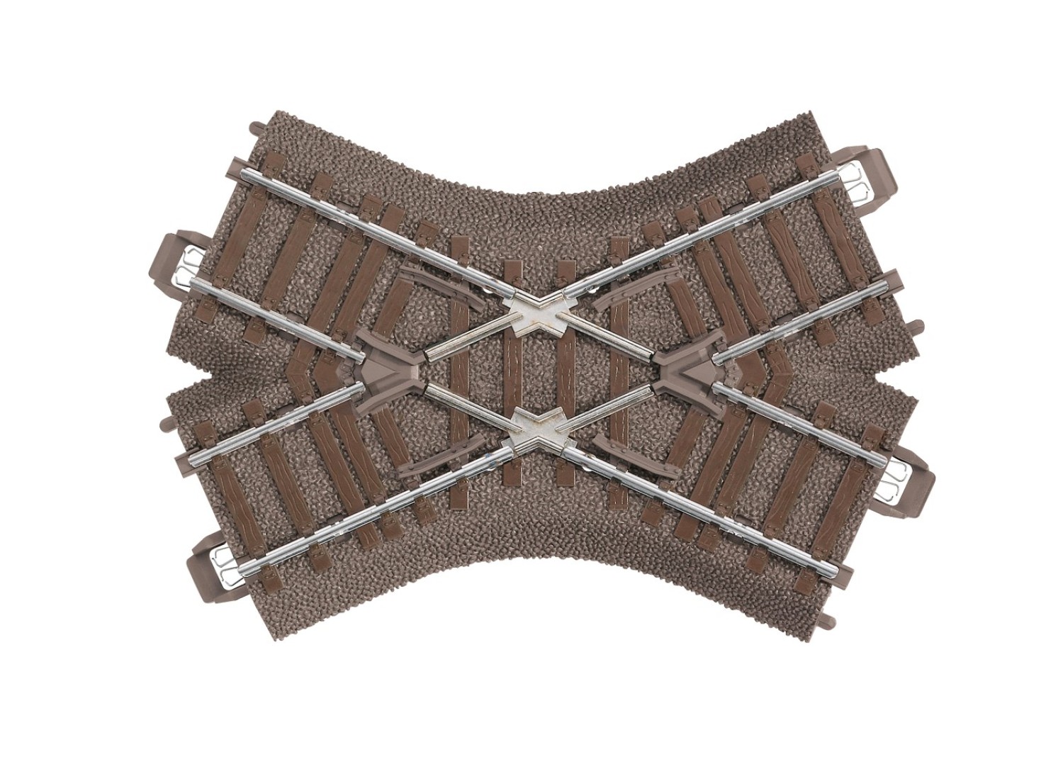 Trix 62649 H0 C-Gleis Kreuzung Länge 103,3 mm 