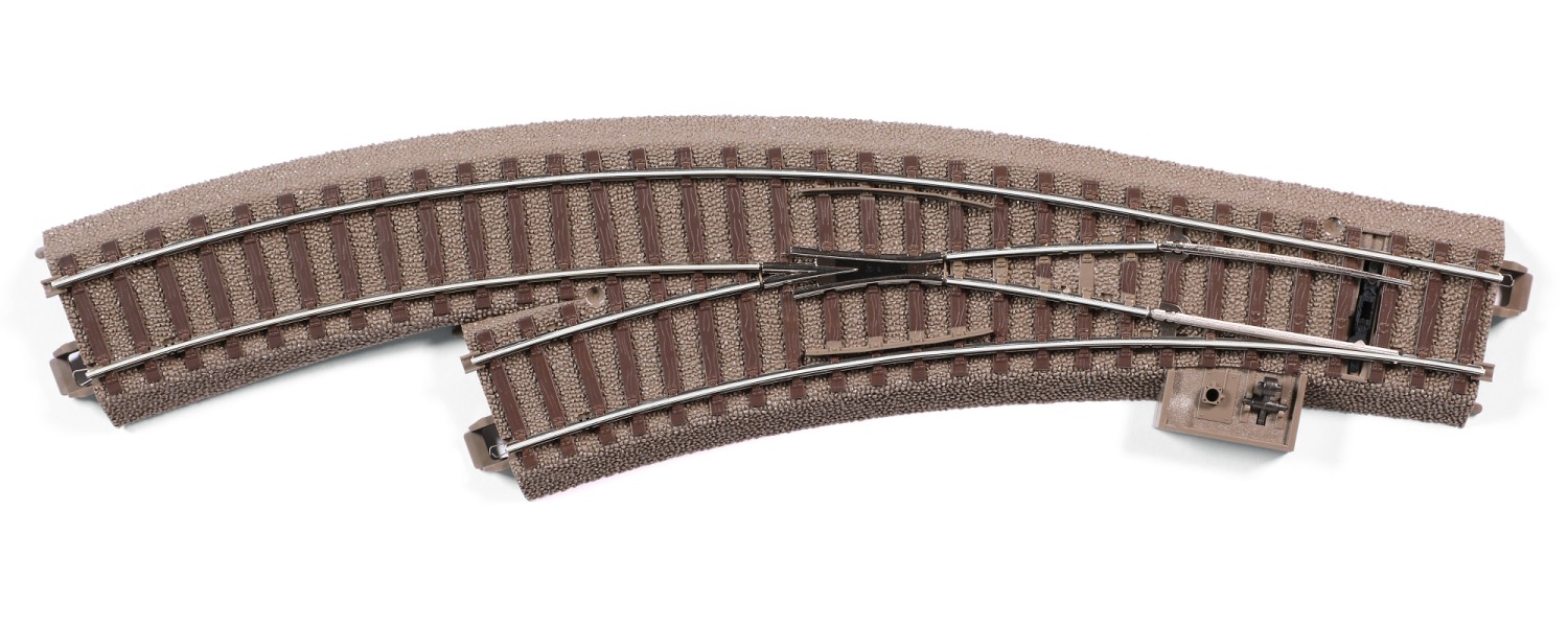 Trix 62671 H0 C-Gleis Bogenweiche links 30° 