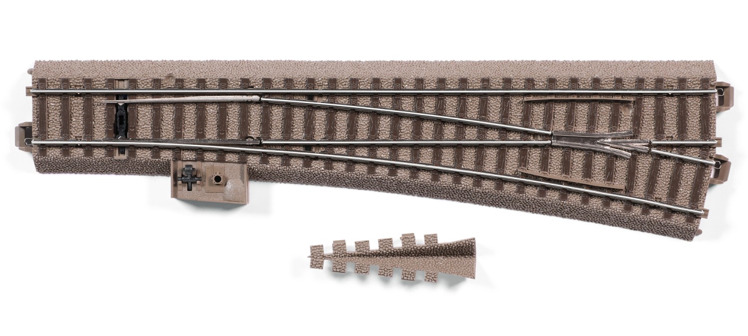 Trix 62712 H0 C-Gleise Weiche rechts 12,1° 