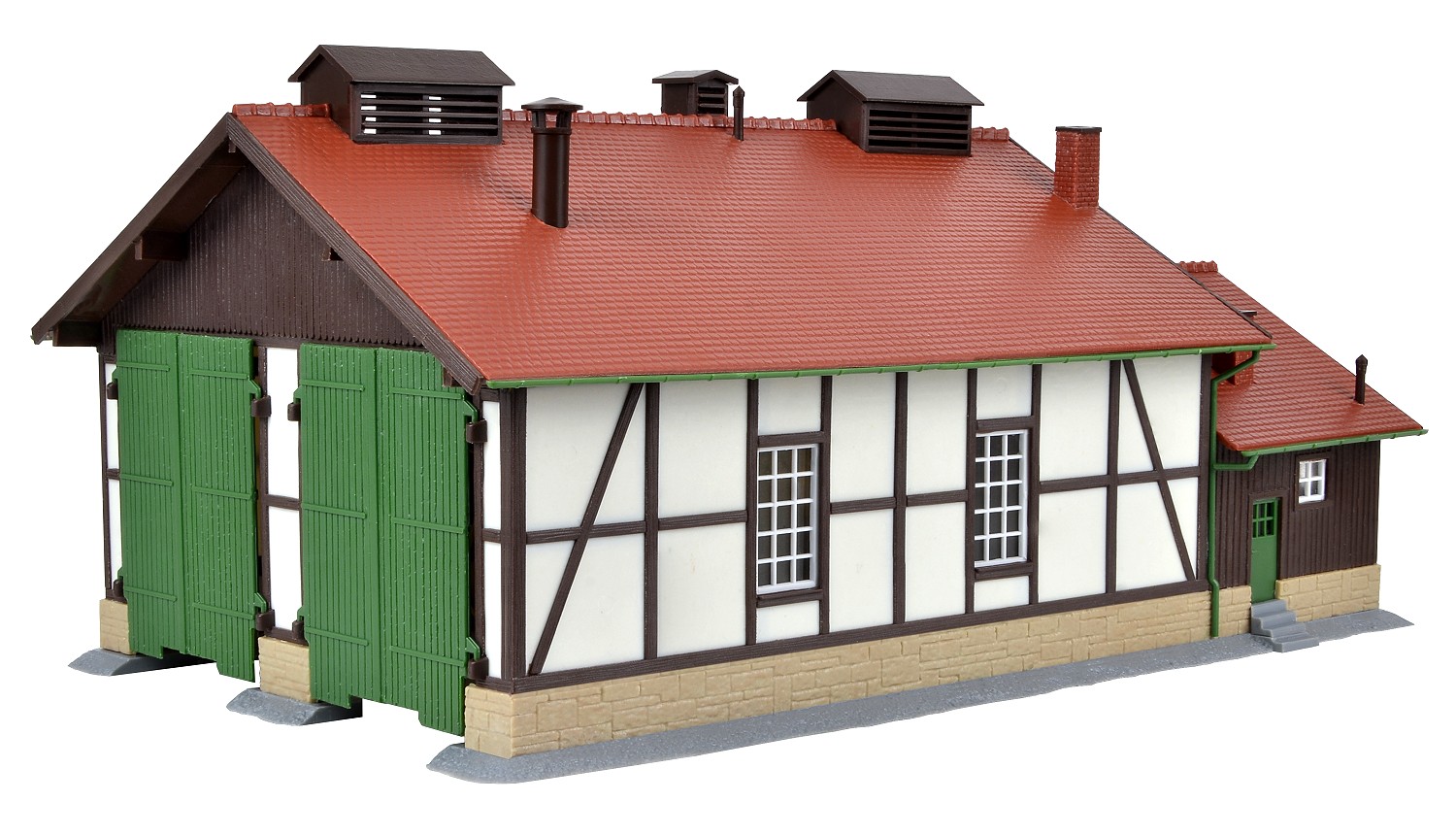 Kibri 39438 H0 Lokschuppen, zweiständig 