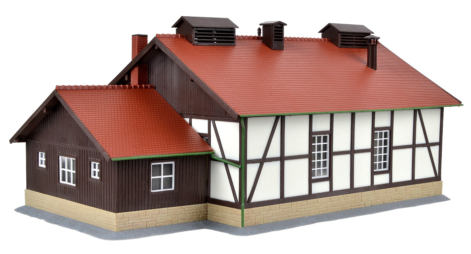 Kibri 39438 H0 Lokschuppen, zweiständig 