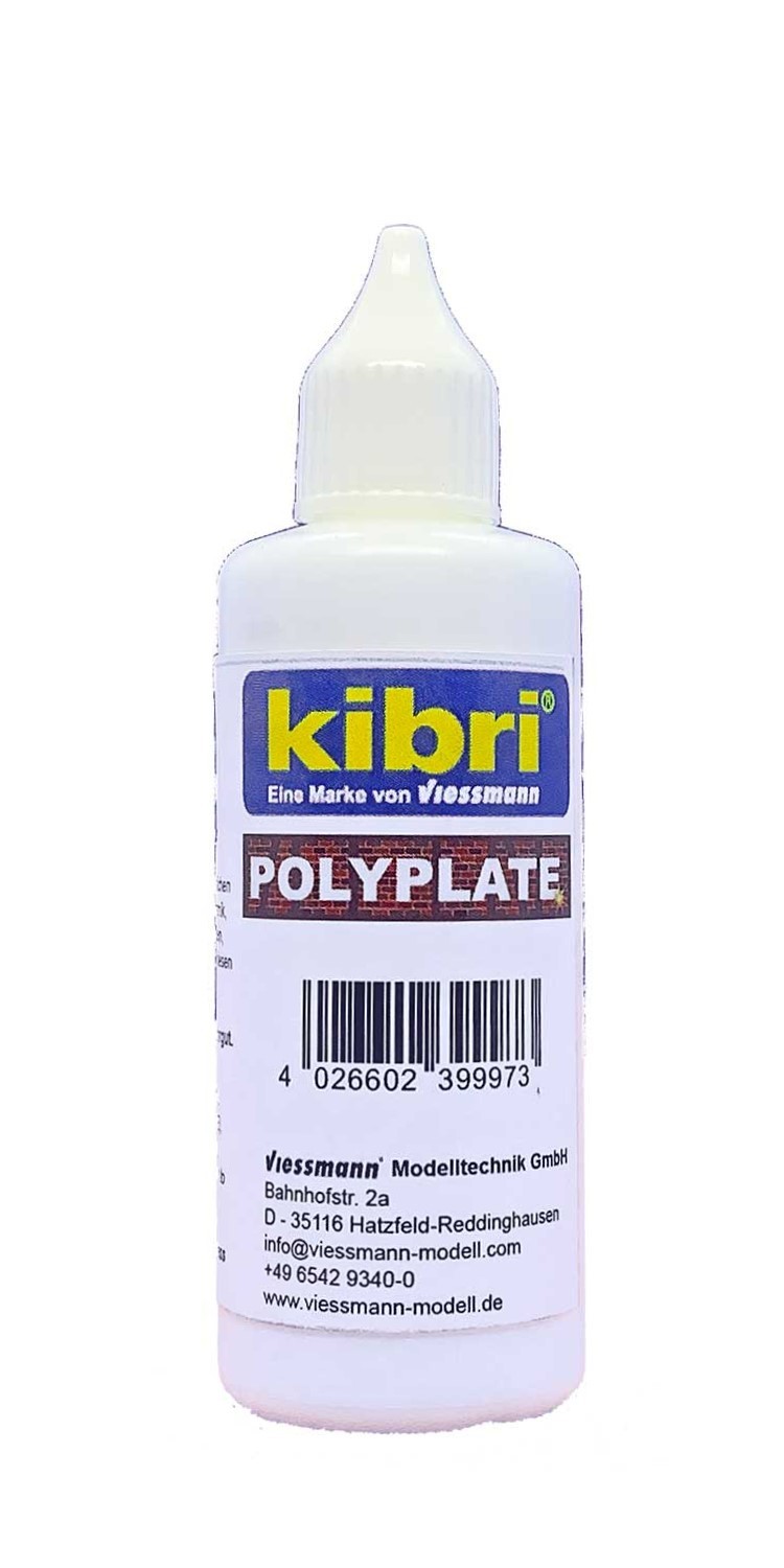 Kibri 39997 Polyplate Kleber, 80 ml 