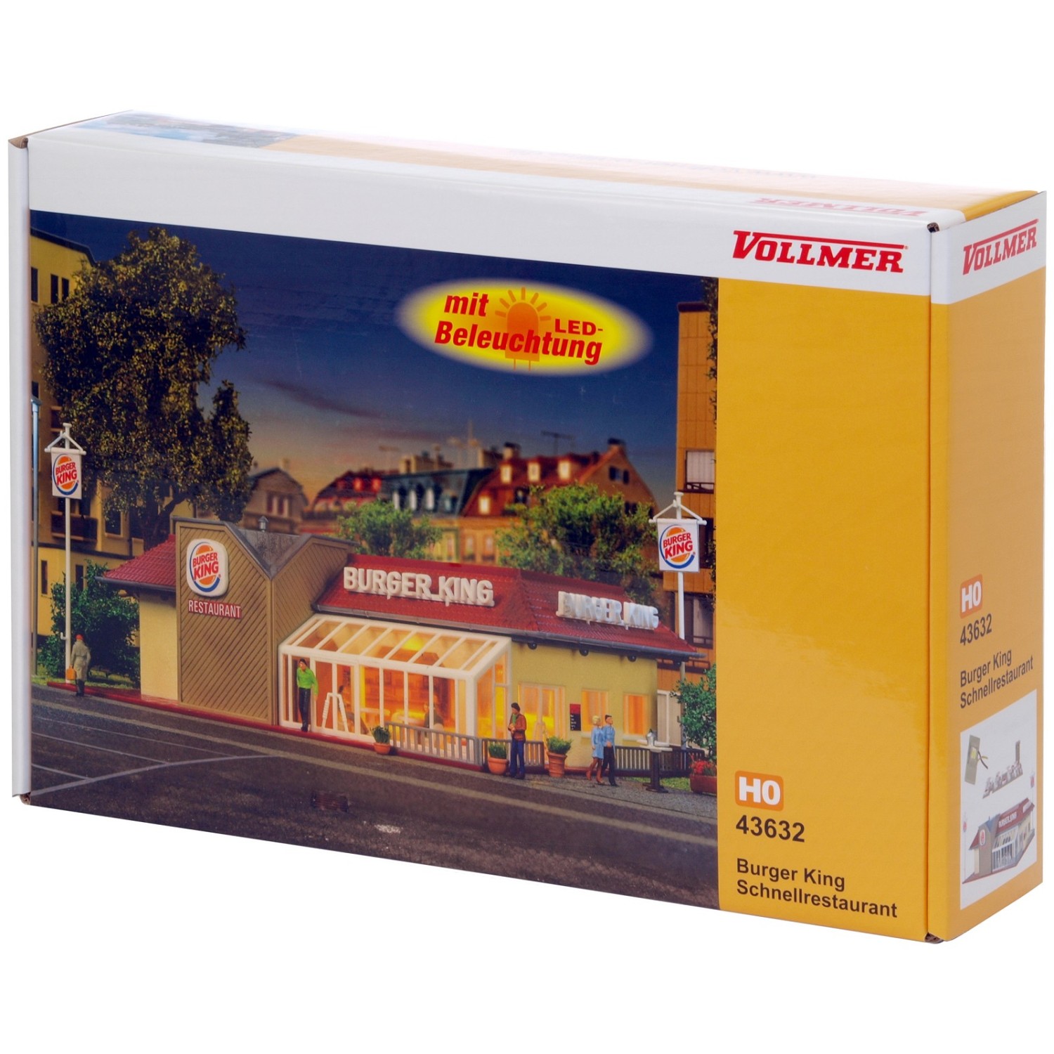 Vollmer 43632 H0 Burger King Schnellrestaurant 