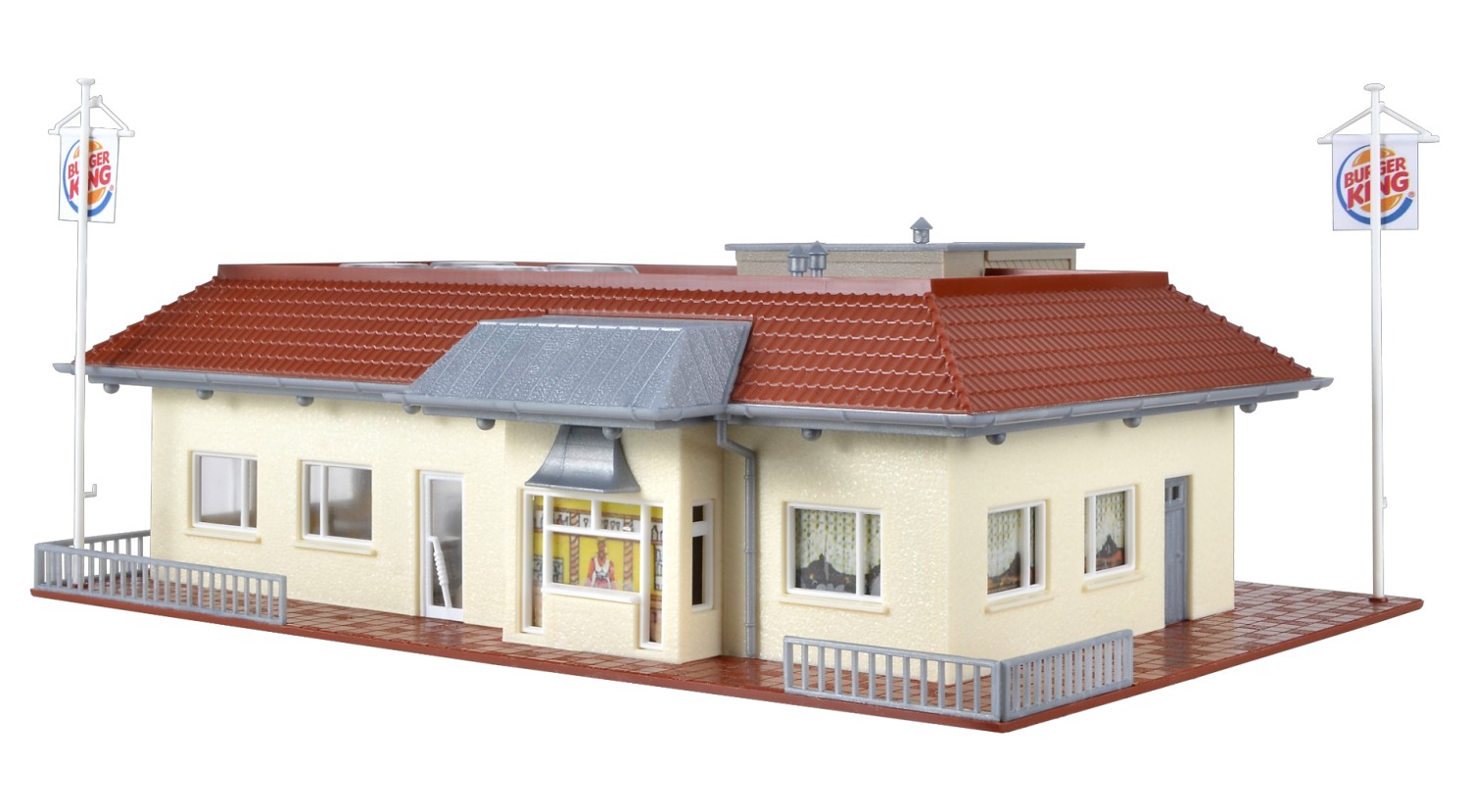 Vollmer 43632 H0 Burger King Schnellrestaurant 